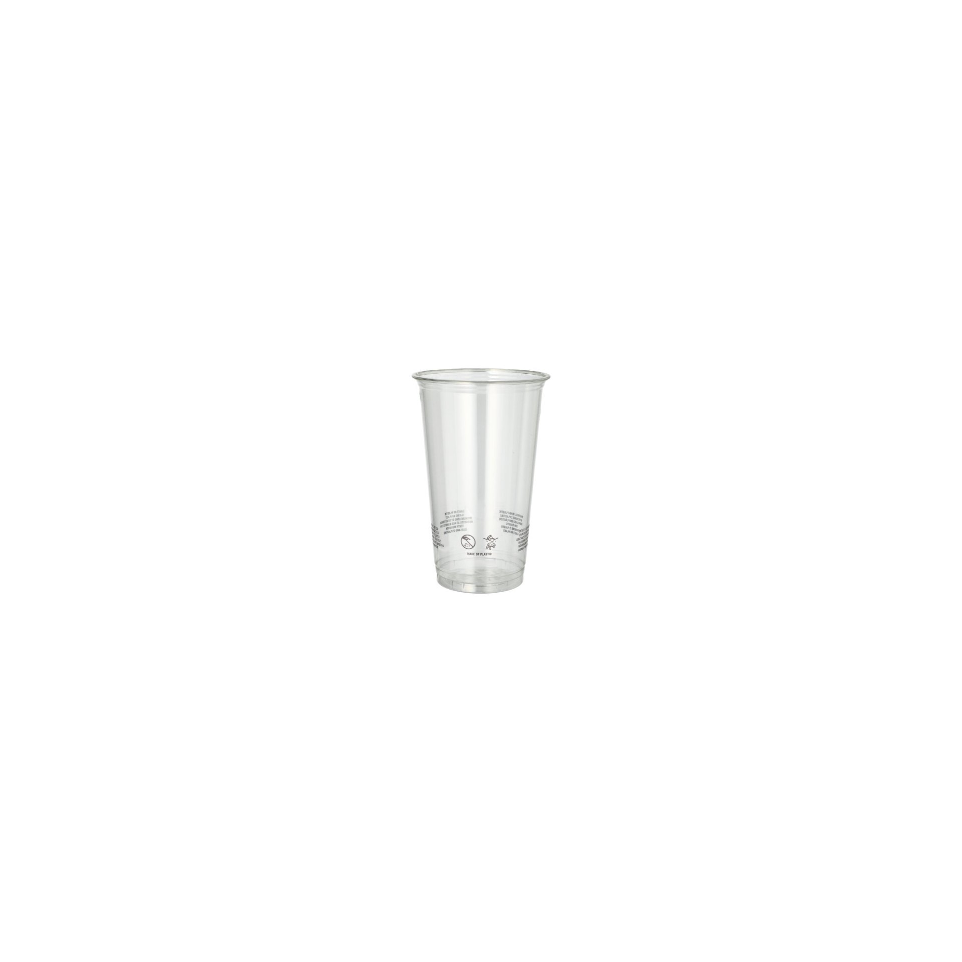 Trinkbecher R-PET 0,5 l Ø 9,5 cm · 14,7 cm glasklar Trinkbecher R-PET 0,5 l Ø 9,5 cm · 14,7 cm glasklar
