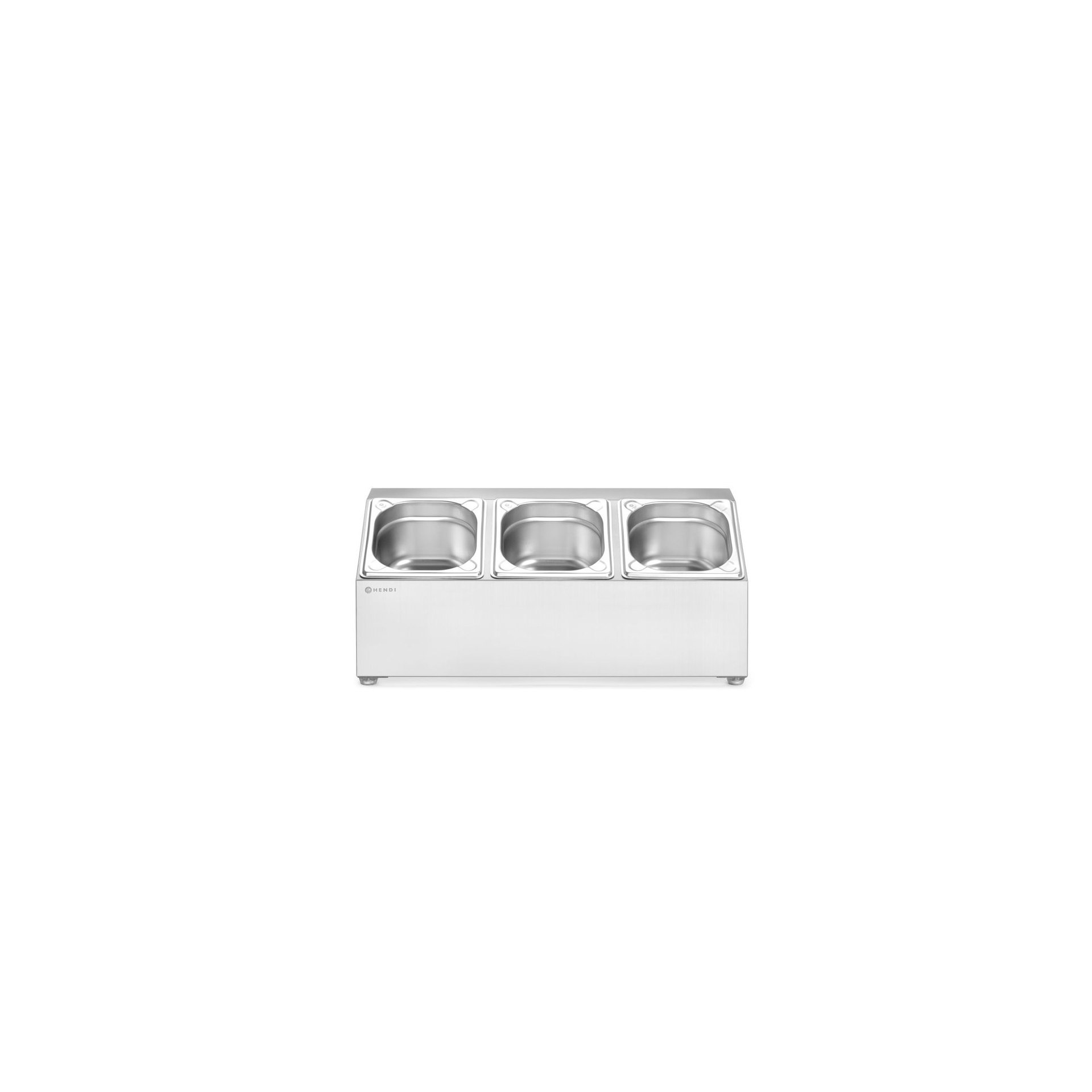 Halterung für Gastronorm-Behälter, 3 Fächer, 512x245x(H)215mm Halterung für Gastronorm-Behälter, 3 Fächer, 512x245x(H)215mm