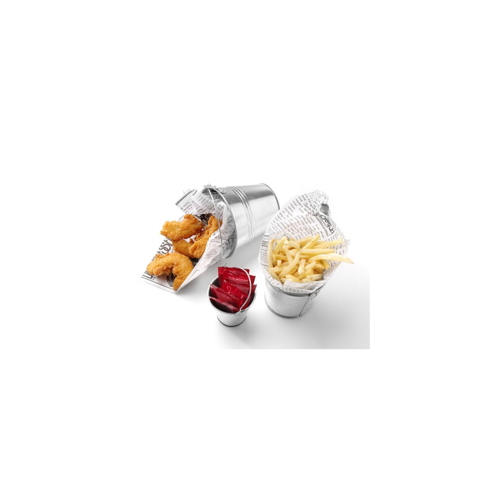 Eimer mit Griff, ⌀70x(H)65mm Eimer mit Griff, ⌀70x(H)65mm