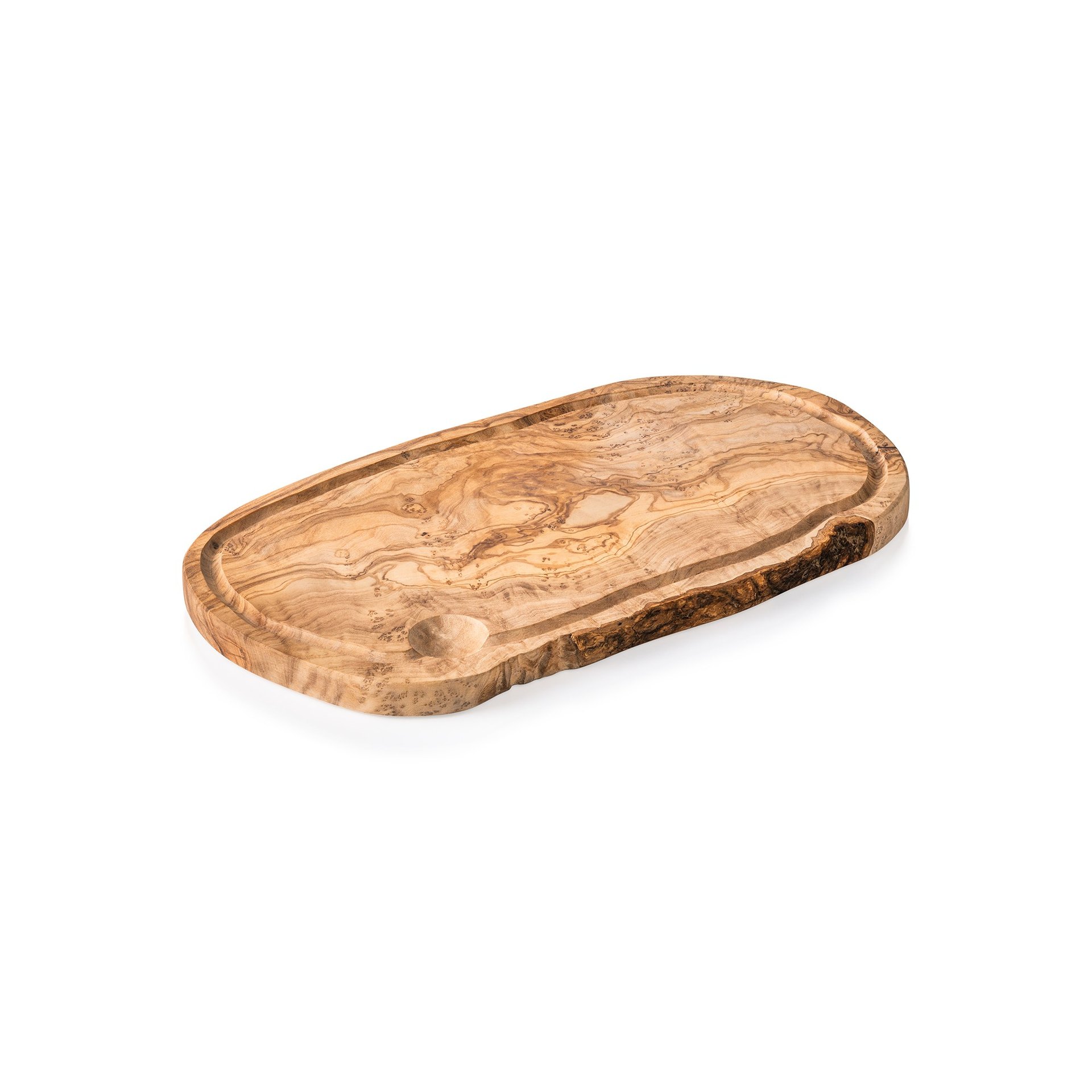 Servierbrett PURE OLIVE, 35 x 18 cm, Olivenholz