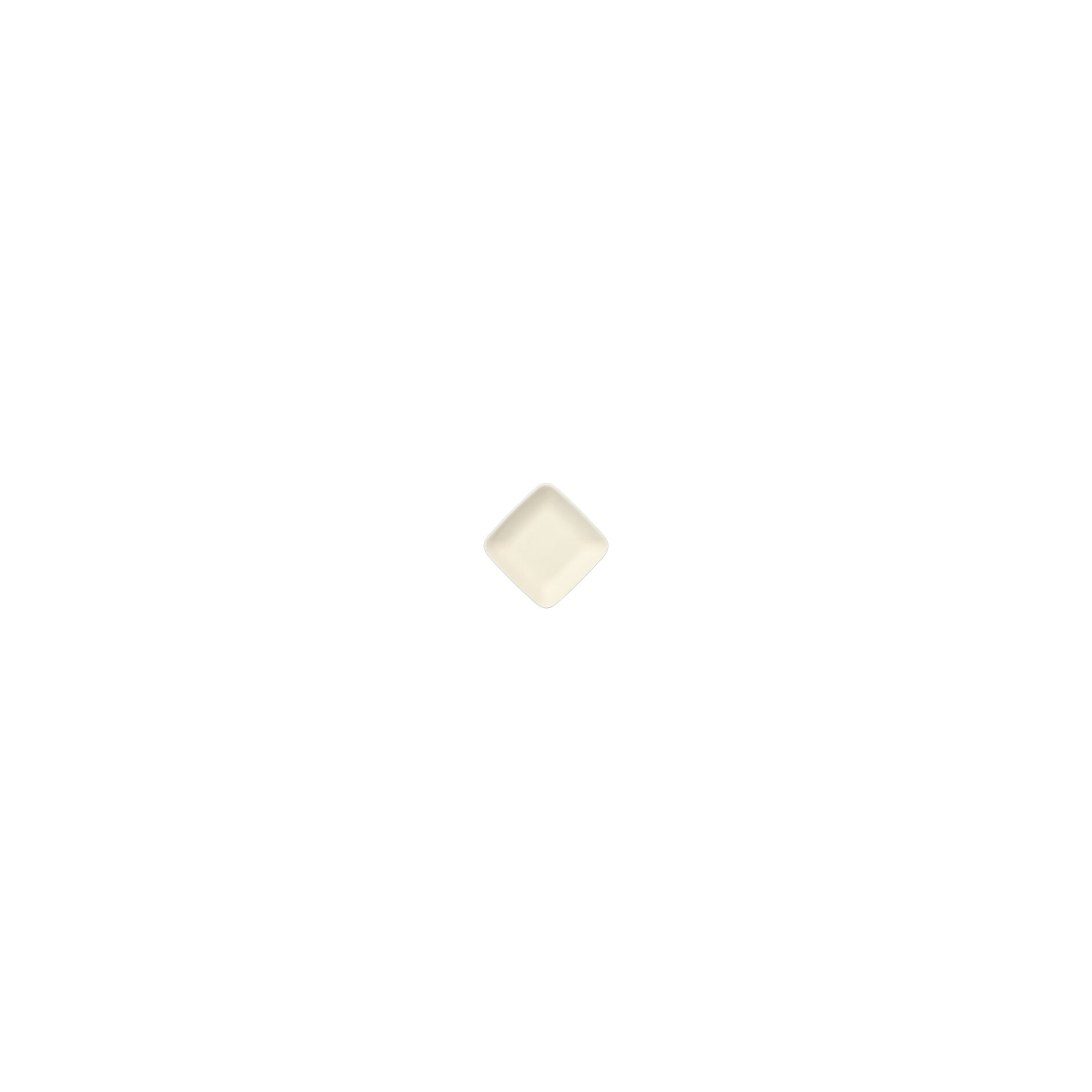 Fingerfood - Teller, Zuckerrohr "pure" eckig 1,2 cm x 6,5 cm x 6,5 cm weiss Fingerfood - Teller, Zuckerrohr "pure" eckig 1,2 cm x 6,5 cm x 6,5 cm weiss