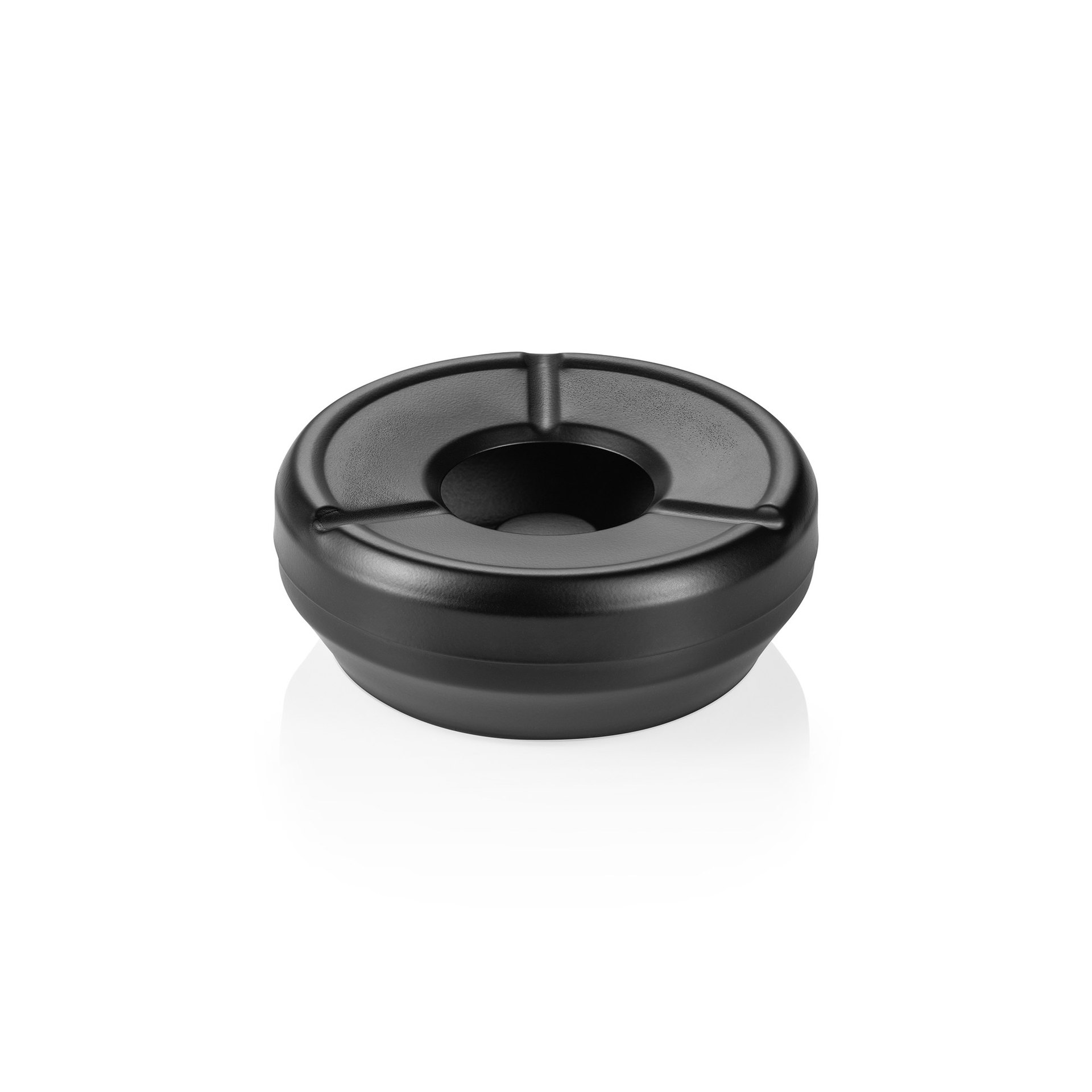 Windaschenbecher Ø 12,5 cm schwarz Edelstahl Windaschenbecher Ø 12,5 cm schwarz Edelstahl