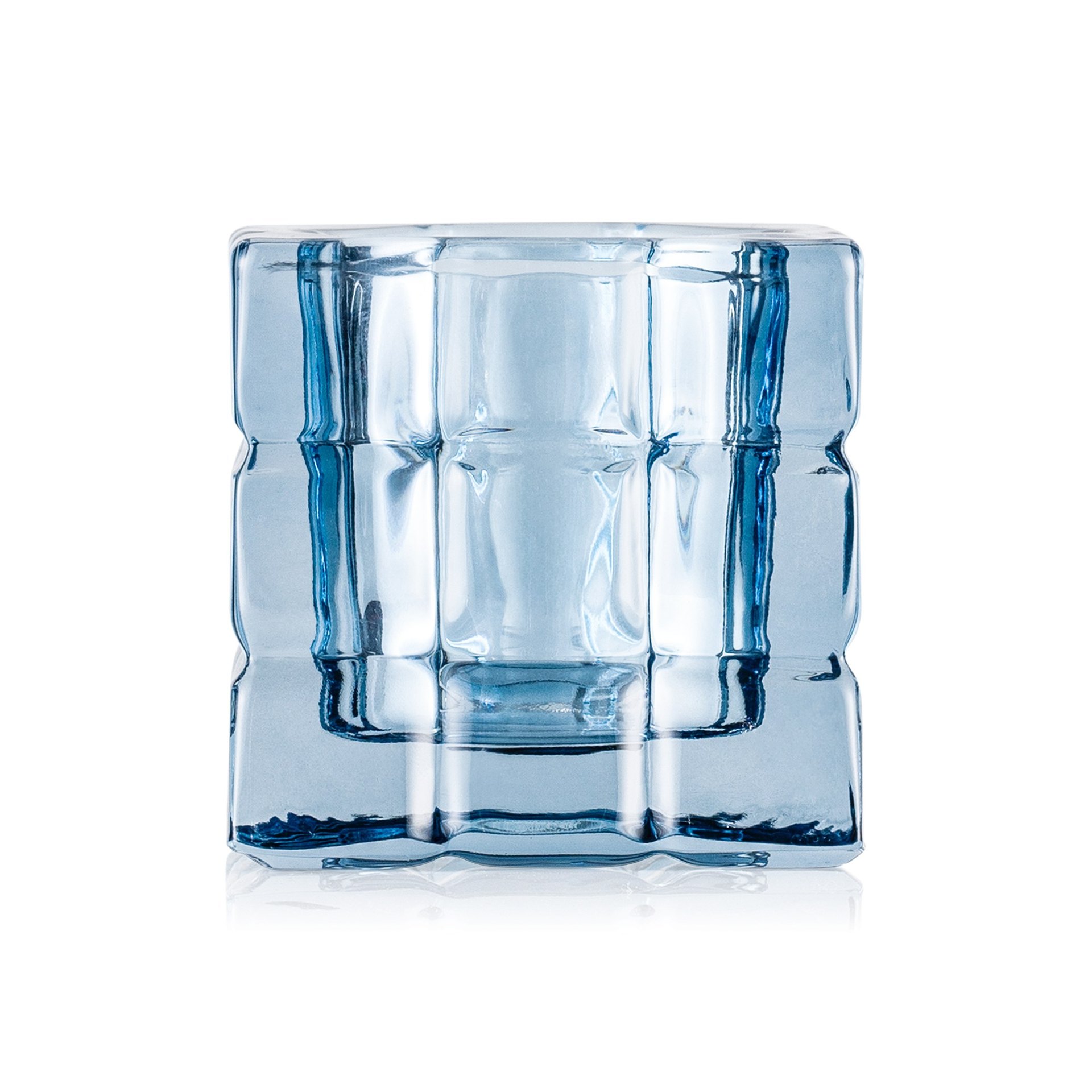Cube Steel Blue YUYU, 6,5 x 6,5 x 6,5 cm Cube Steel Blue YUYU, 6,5 x 6,5 x 6,5 cm