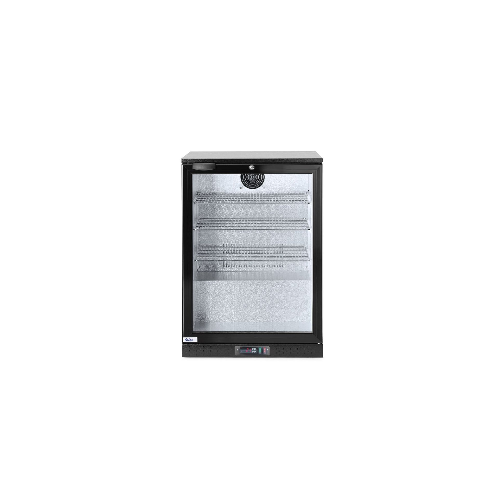 Bar-Kühlschrank eintürig, 105L, Schwarz Bar-Kühlschrank eintürig, 105L, Schwarz