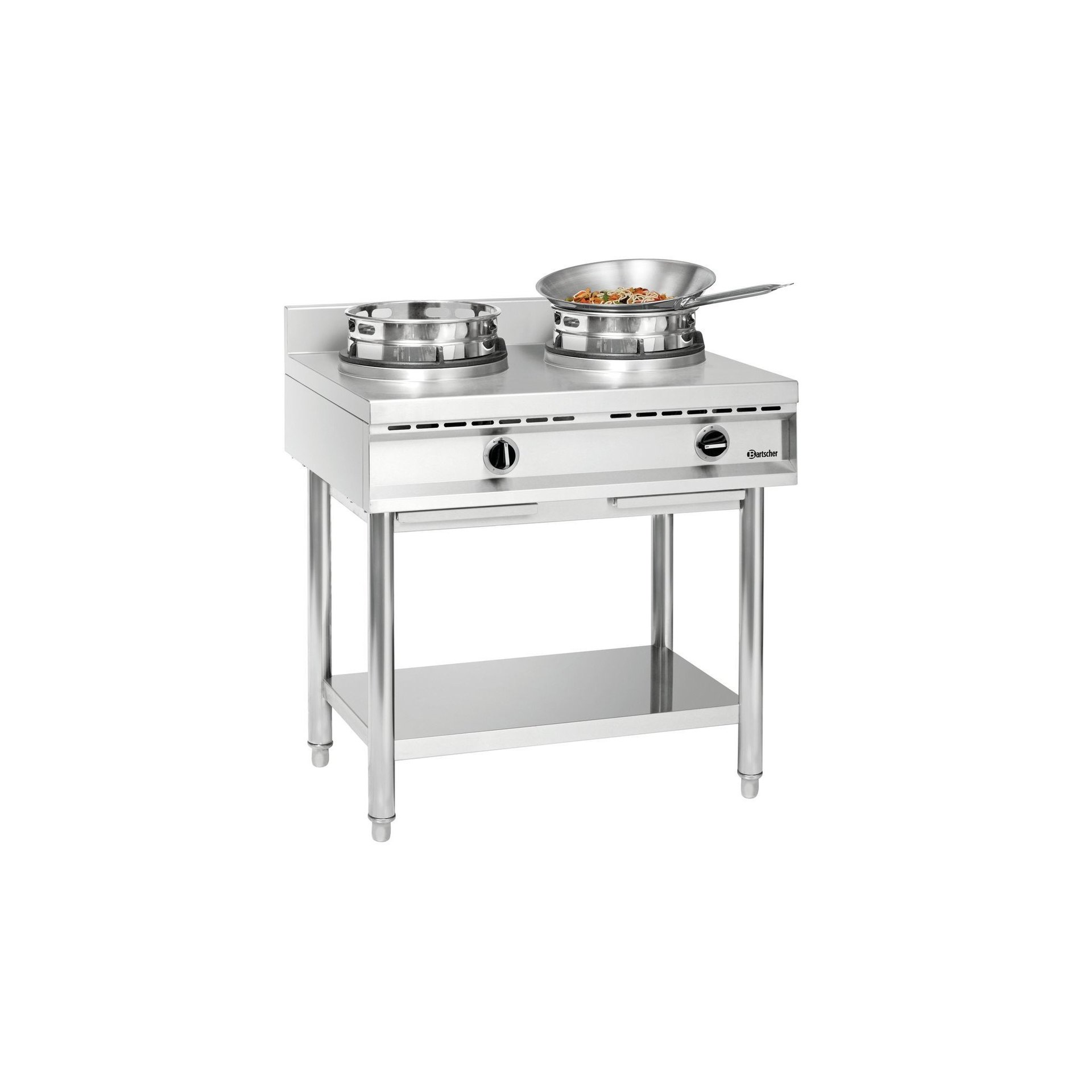 Wok-Herd, 2 Brenner