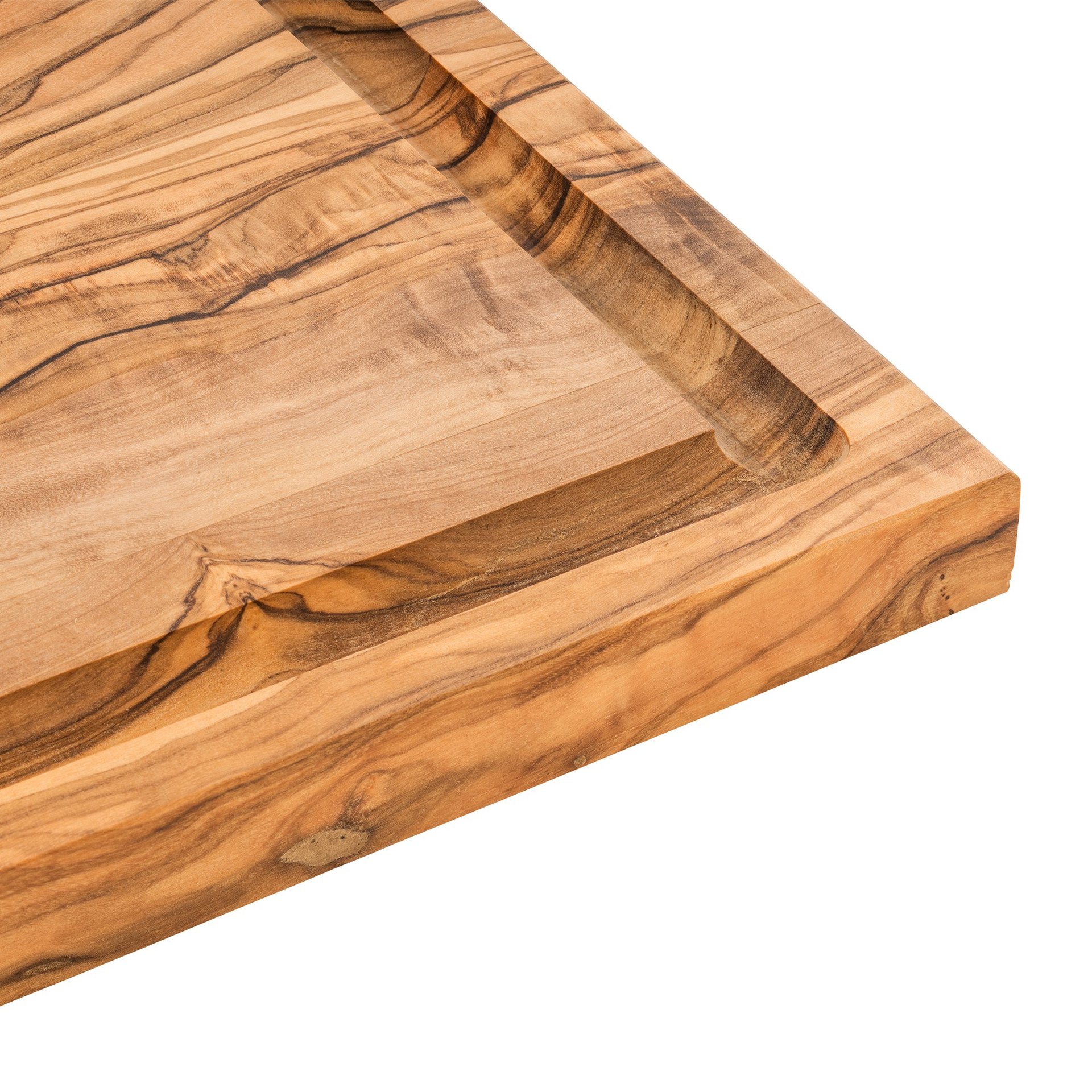 Servierbrett PURE OLIVE, 35 x 20 cm, Olivenholz