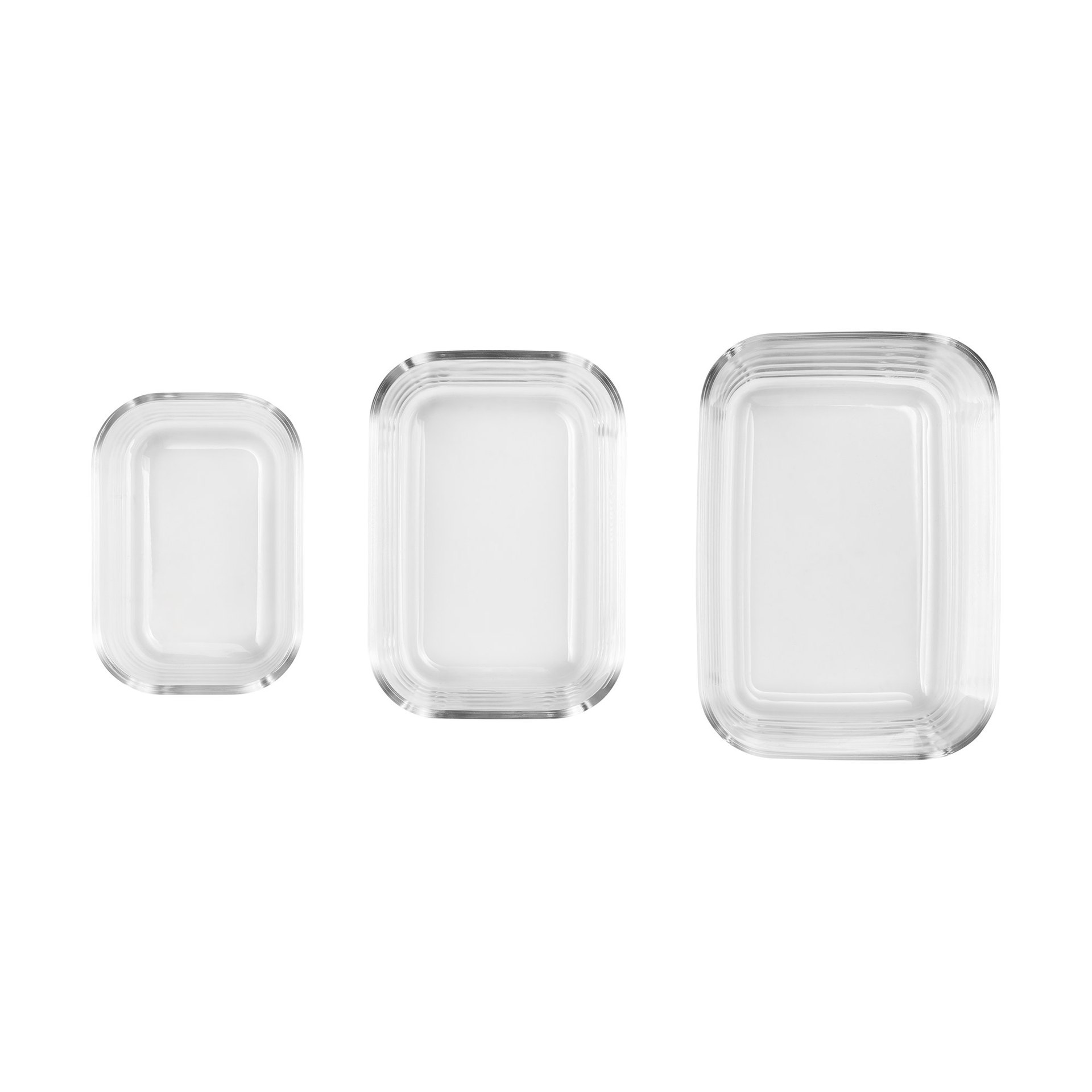 Frischhaltedosen Set mit ABS Deckel, 3-teilig, mit manueller Vakuum Pumpe, Borosilikatglas Frischhaltedosen Set mit ABS Deckel, 3-teilig, mit manueller Vakuum Pumpe, Borosilikatglas