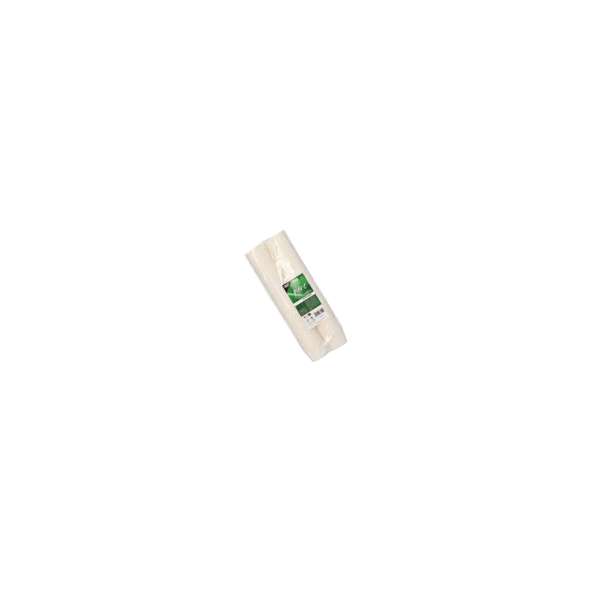 Dressingbecher, Papier "pure" rund 50 ml Ø 5,8 cm · 3,5 cm weiss