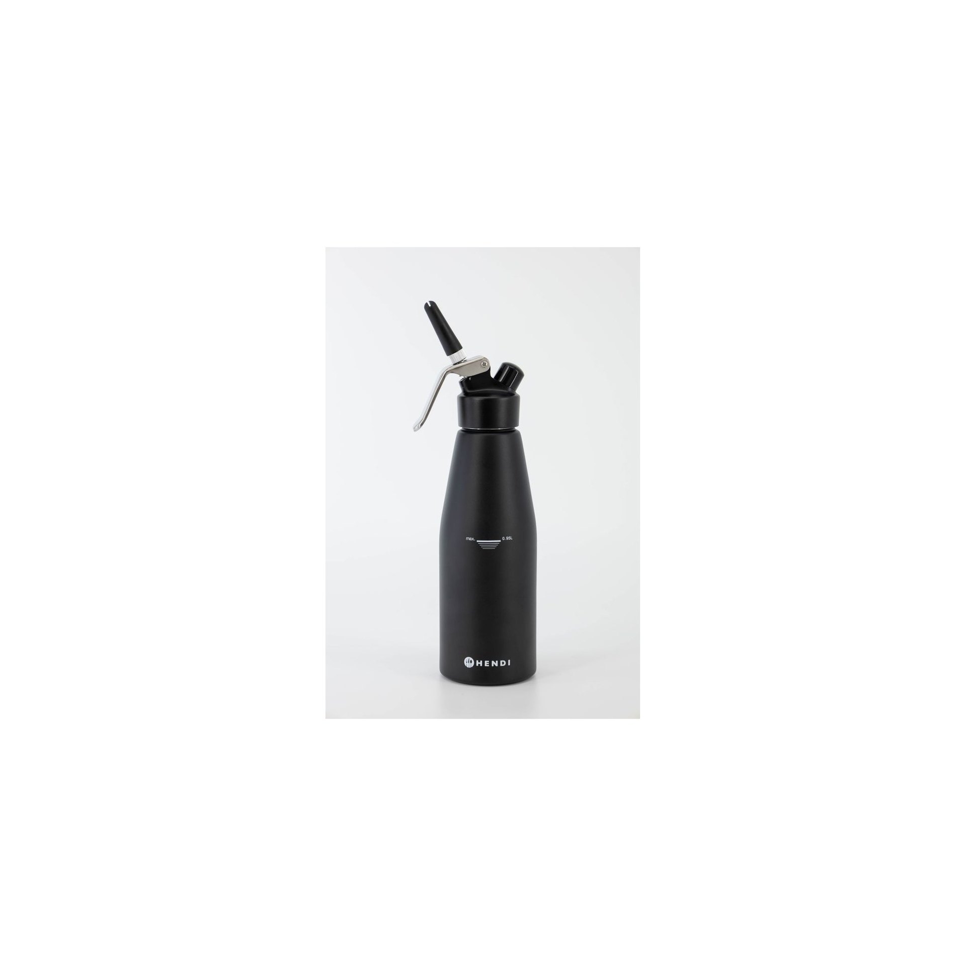 Sahnespender, schwarz, Kitchen Line, 0,95L, Schwarz, ⌀95x(H)320mm Sahnespender, schwarz, Kitchen Line, 0,95L, Schwarz, ⌀95x(H)320mm