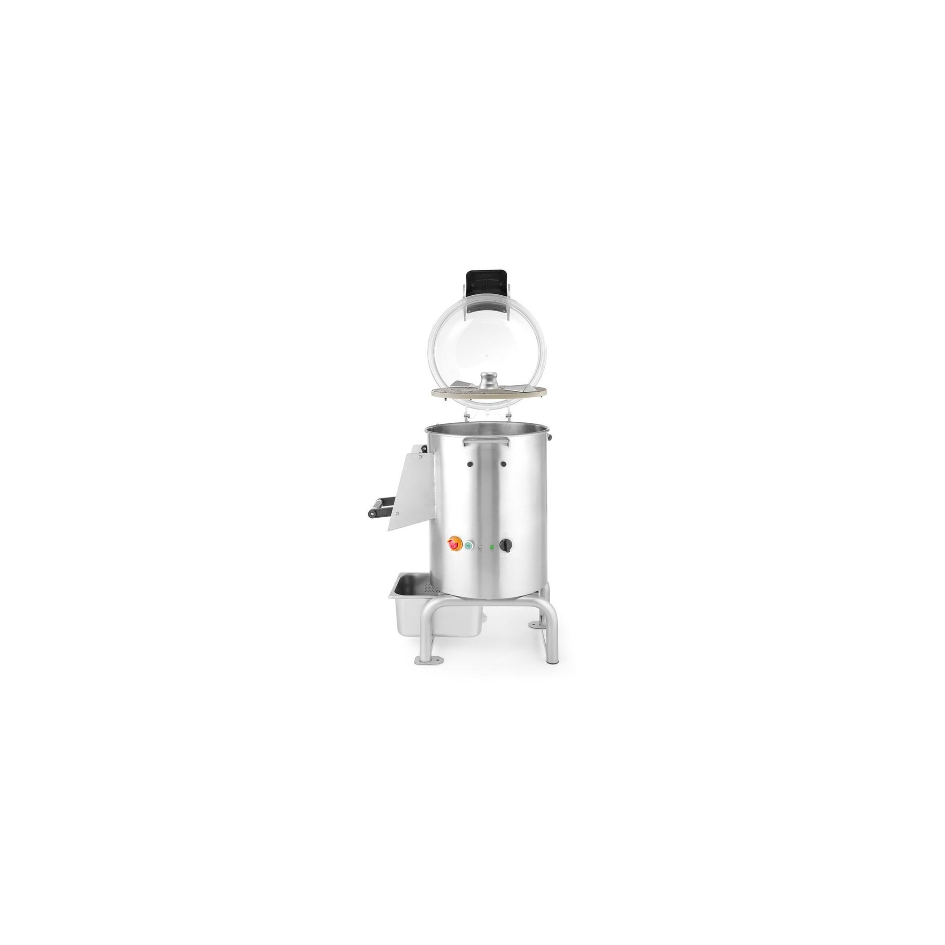 Kartoffelschäler 10 kg, Kitchen Line, 230V/750W, 620x525x(H)833mm Kartoffelschäler 10 kg, Kitchen Line, 230V/750W, 620x525x(H)833mm