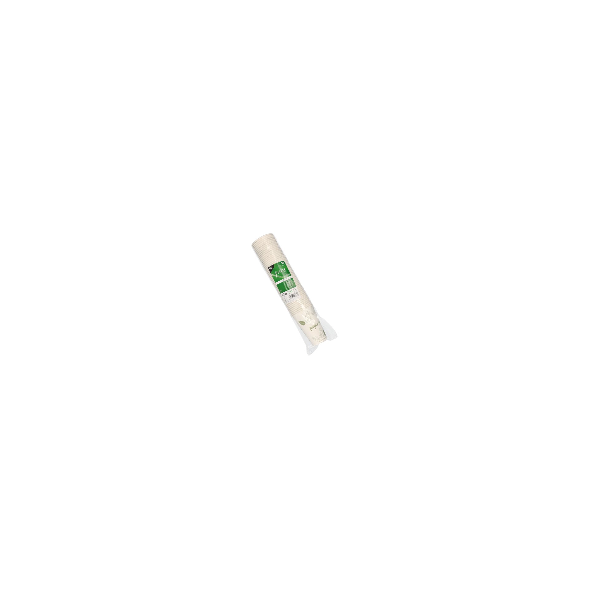 Trinkbecher, Pappe "pure" 0,3 l Ø 8 cm · 11,7 cm "ZERO" Trinkbecher, Pappe "pure" 0,3 l Ø 8 cm · 11,7 cm "ZERO"