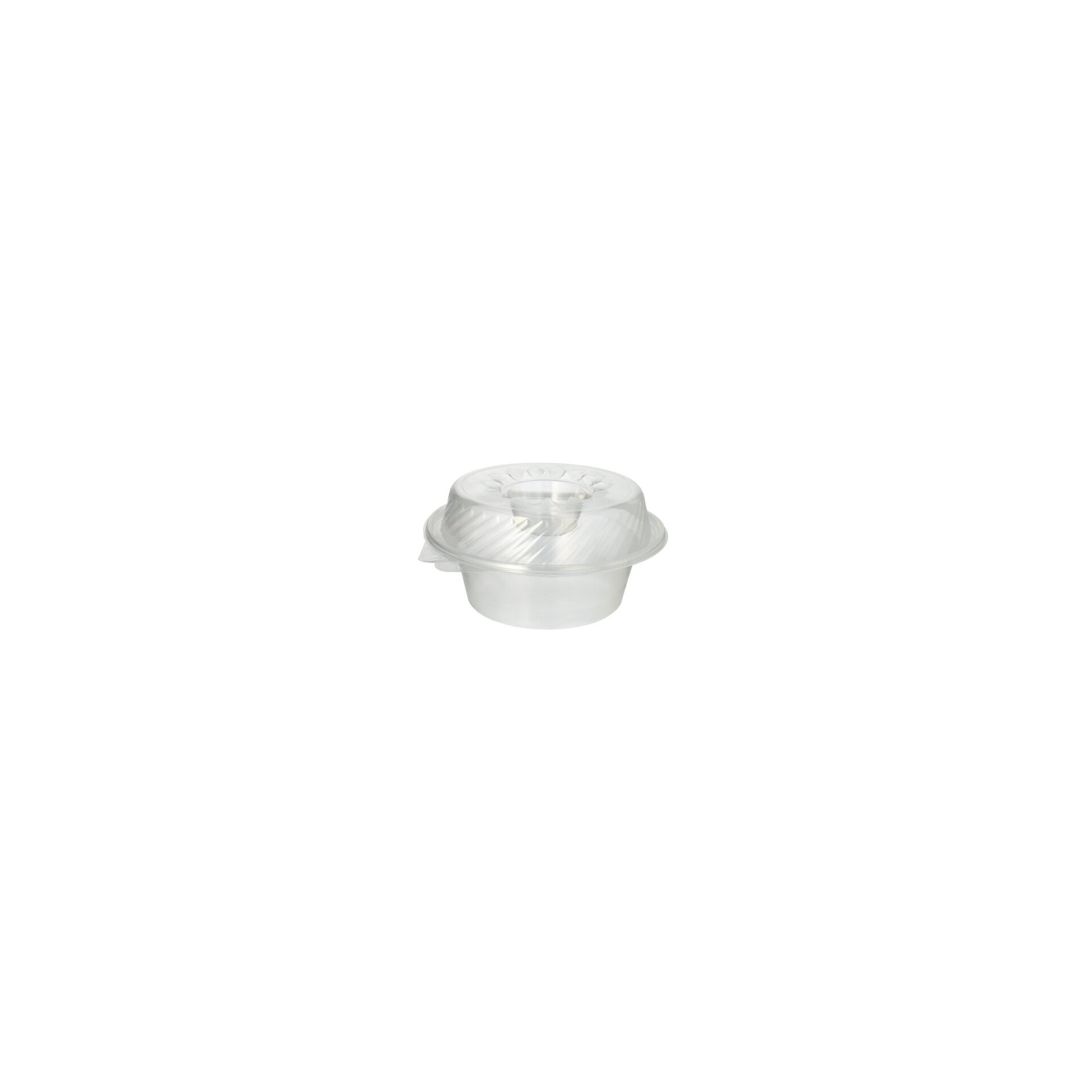 Feinkost- und Salatschalen mit Klappdeckel PP rund 1400 ml 11,4 cm x 22 cm x 21,5 cm mit Dipfach Feinkost- und Salatschalen mit Klappdeckel PP rund 1400 ml 11,4 cm x 22 cm x 21,5 cm mit Dipfach