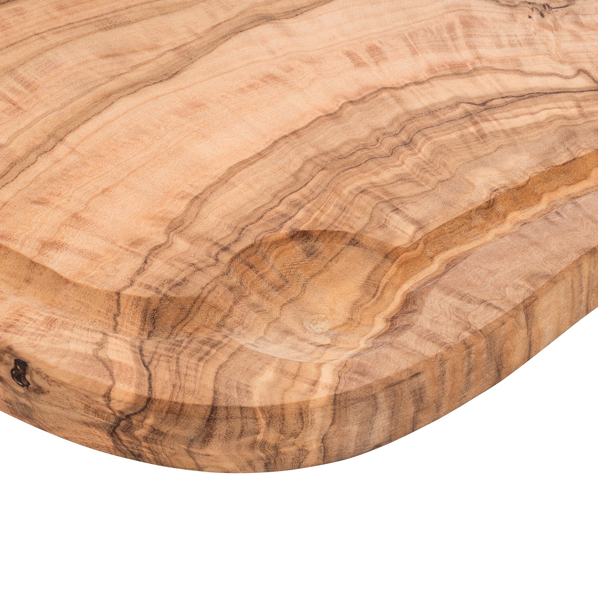 Servierbrett PURE OLIVE, 40 x 20 cm, Olivenholz