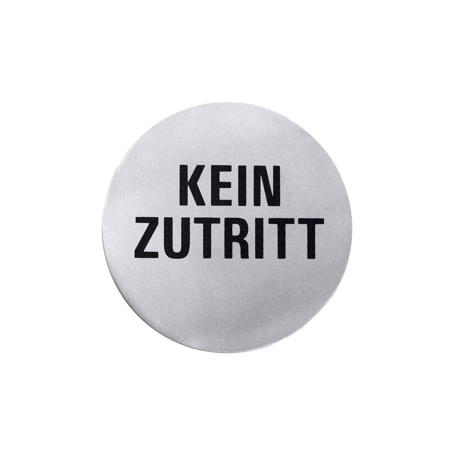 Hinweis-Türsymbole Kein Zutritt