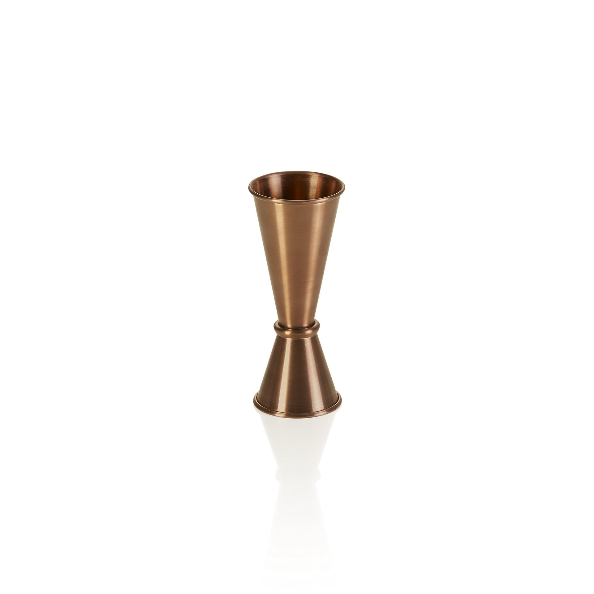 Jigger, Ø 4,5 cm, Höhe 11,5 cm, 2,5/5 cl, bronze Jigger, Ø 4,5 cm, Höhe 11,5 cm, 2,5/5 cl, bronze