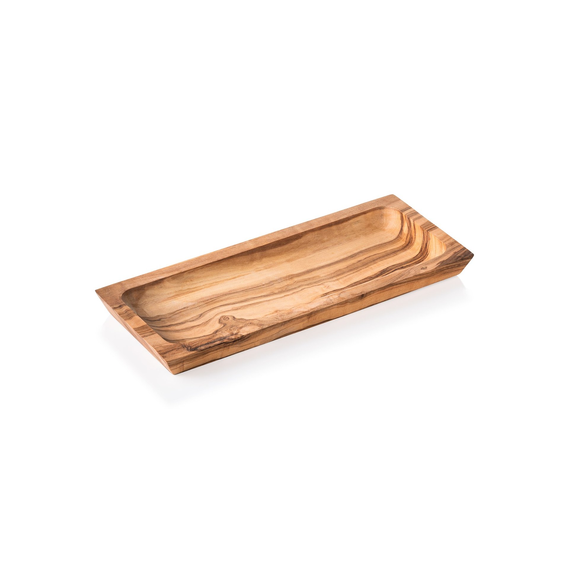Servierbrett PURE OLIVE, 28 x 12 cm, Olivenholz