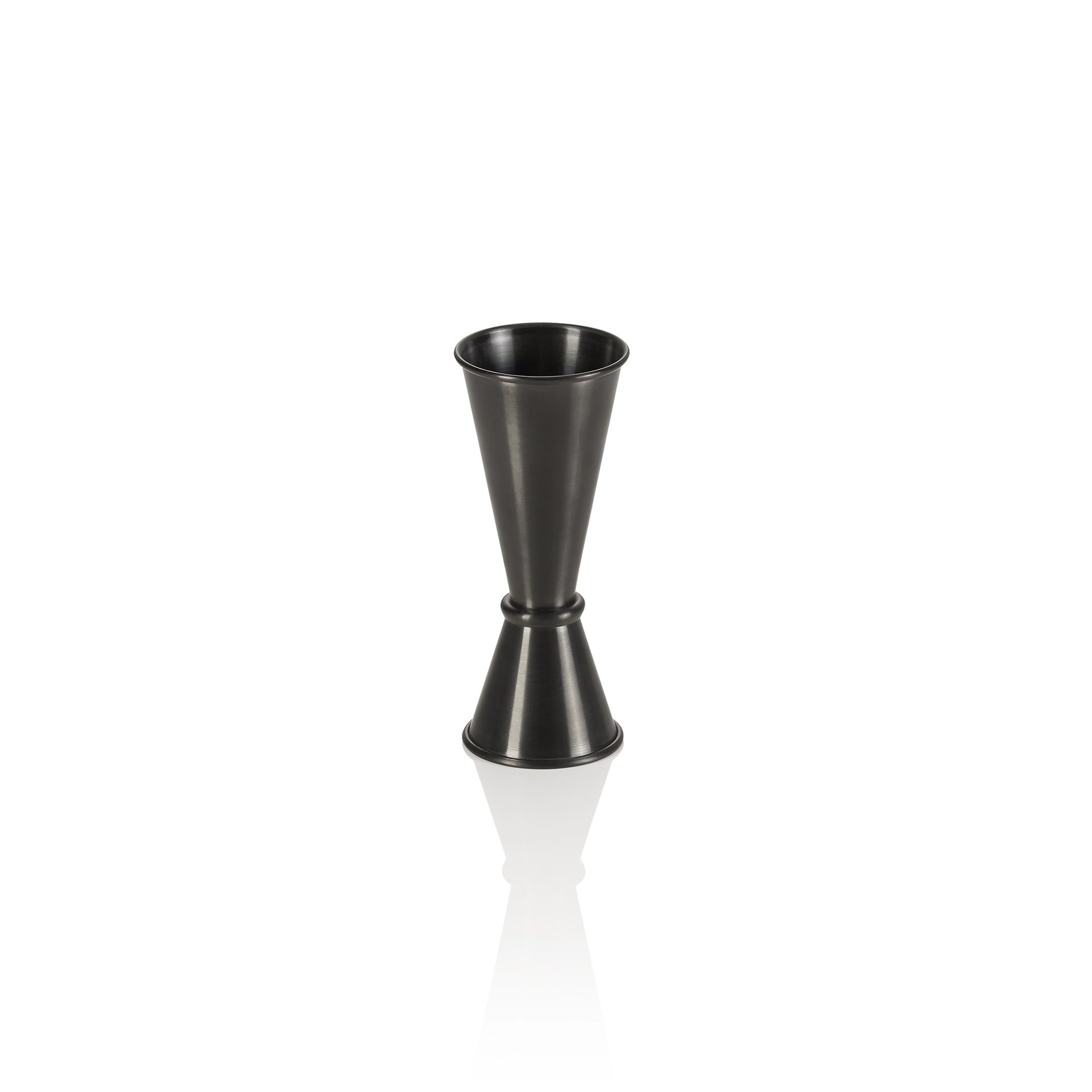 Jigger, Ø 4,5 cm, Höhe 11,5 cm, 2,5/5 cl, schwarz Jigger, Ø 4,5 cm, Höhe 11,5 cm, 2,5/5 cl, schwarz