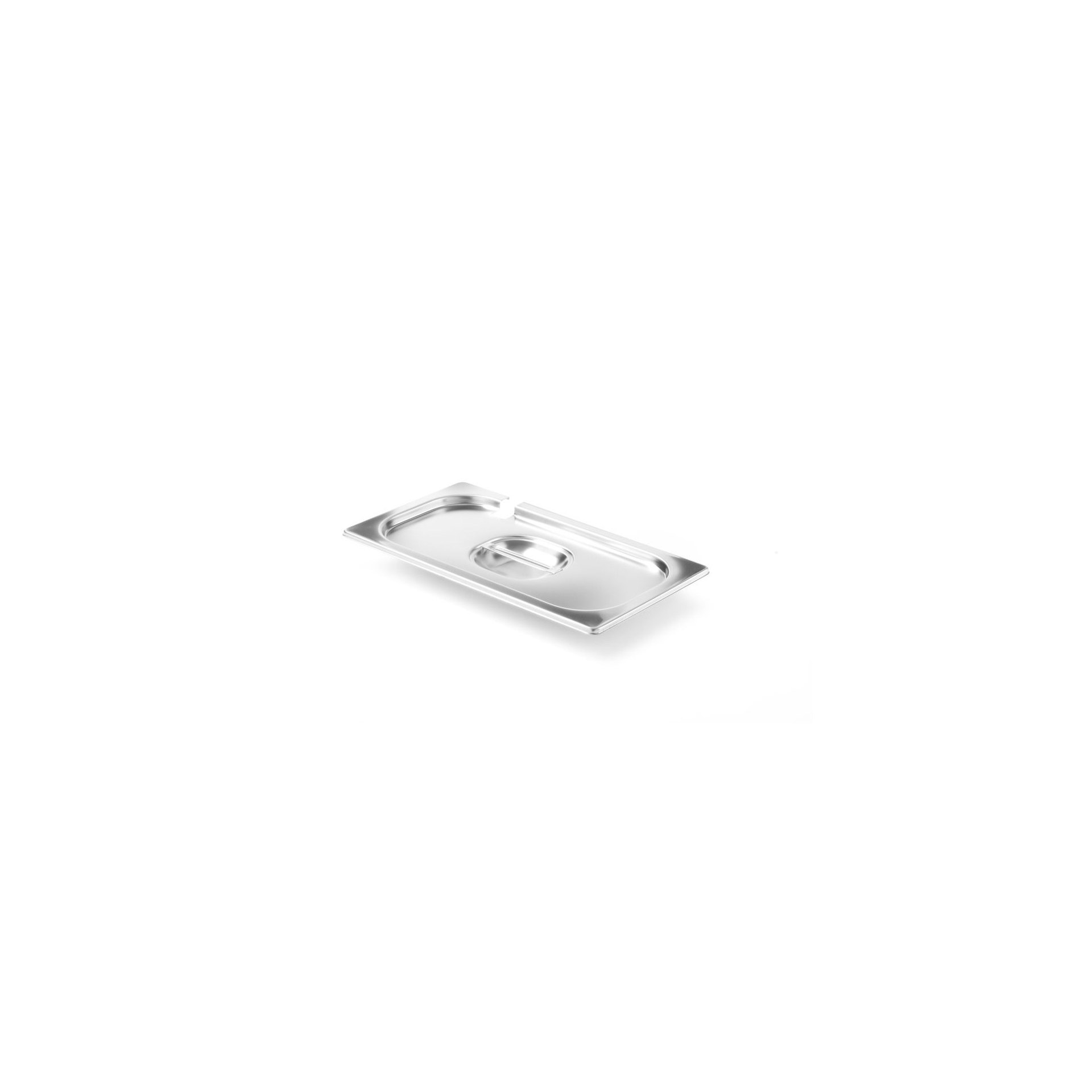 Gastronorm-Deckel mit Löffelaussparung, Profi Line, GN 1/3, 325x176mm Gastronorm-Deckel mit Löffelaussparung, Profi Line, GN 1/3, 325x176mm