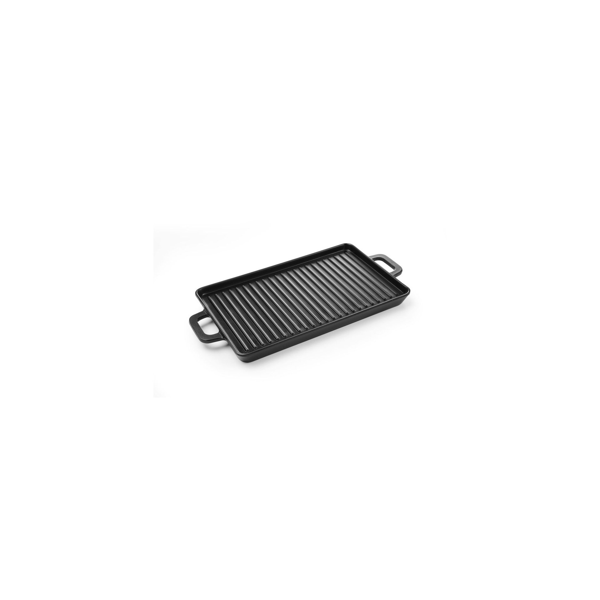 Miniatur-Grillplatte, Schwarz, 320x162x(H)20mm Miniatur-Grillplatte, Schwarz, 320x162x(H)20mm