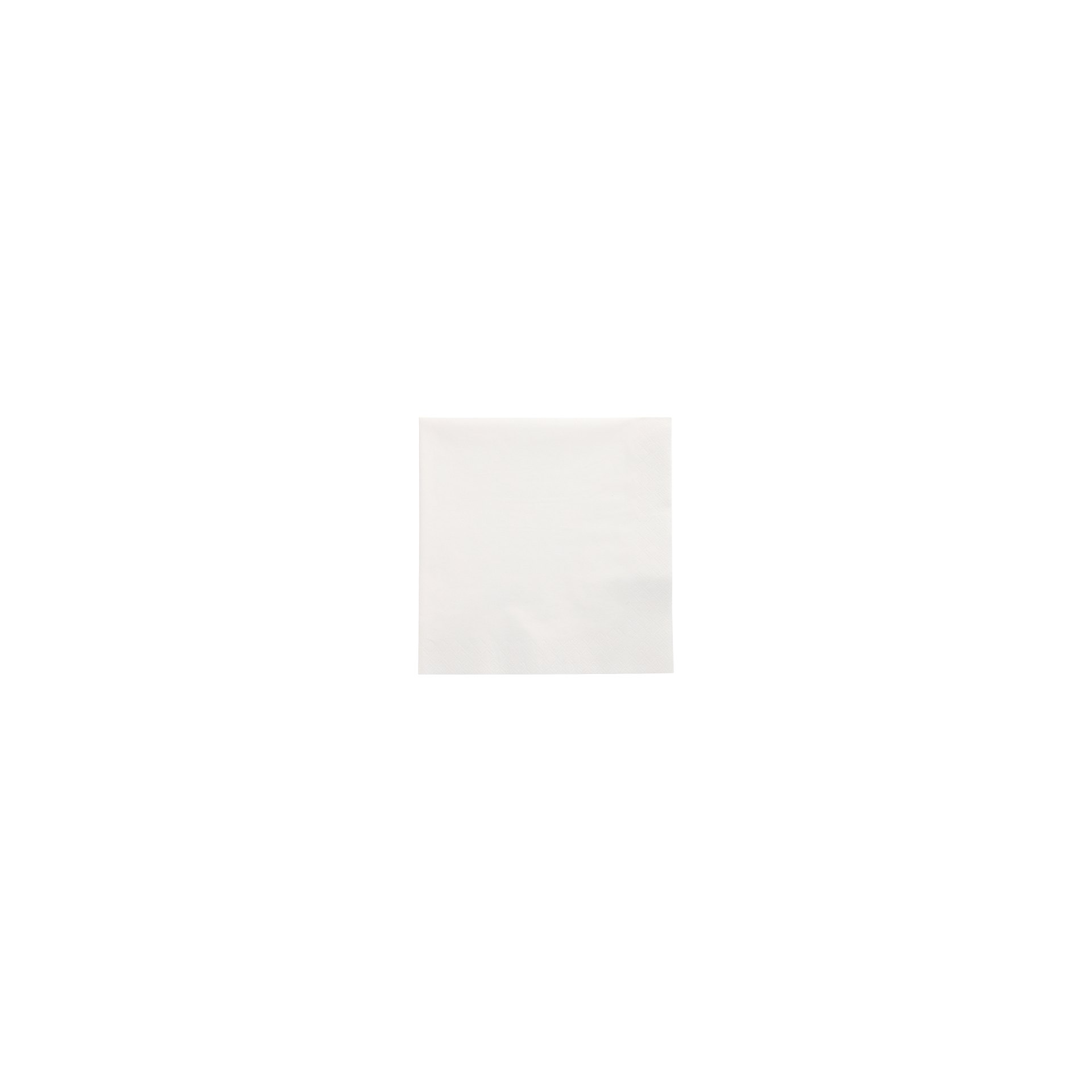 Servietten, 3-lagig 1/4-Falz 40 cm x 40 cm weiss Servietten, 3-lagig 1/4-Falz 40 cm x 40 cm weiss