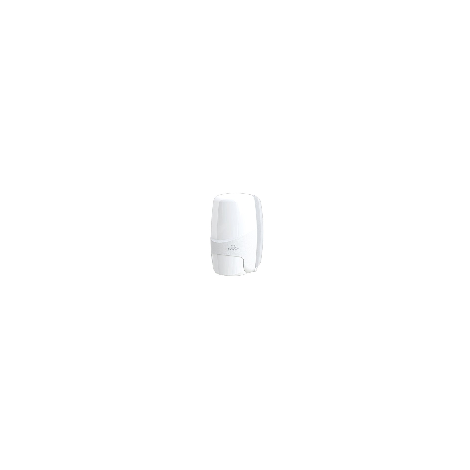 Seifenspender 500 ml 20,9 cm x 12,9 cm x 12,8 cm weiss wiederbefüllbar