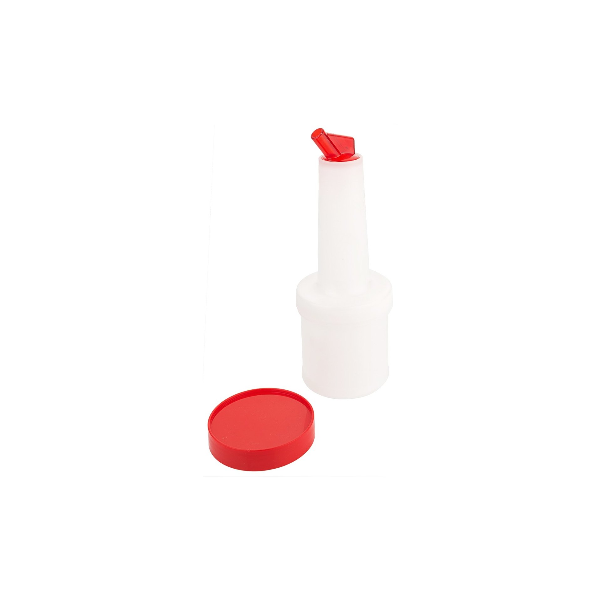 Dosier- und Vorratsflasche rot / 0,5 l Dosier- und Vorratsflasche rot / 0,5 l