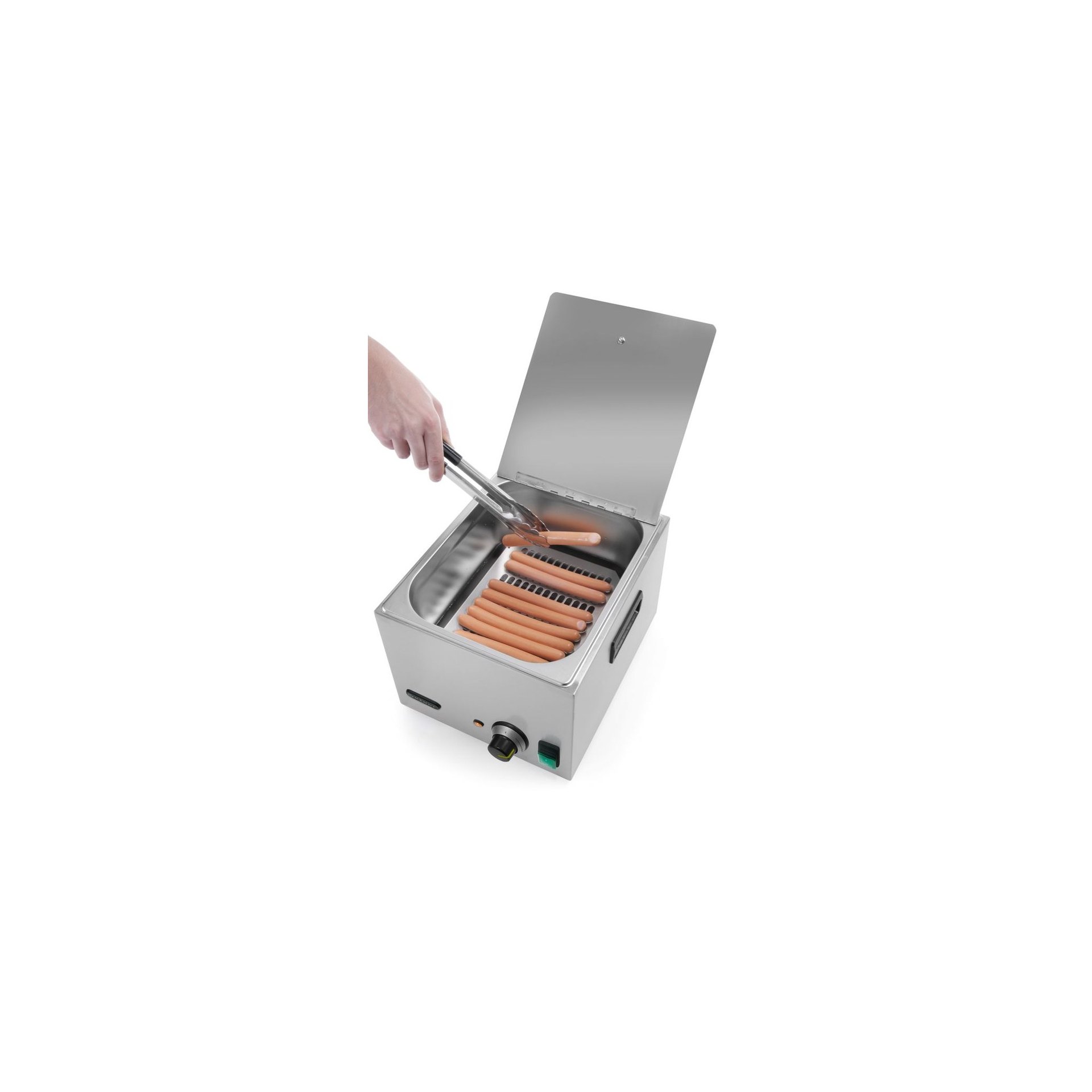 Wurstwärmer, Kitchen Line, 9,3L, 230V/1000W, 386x287x(H)258mm