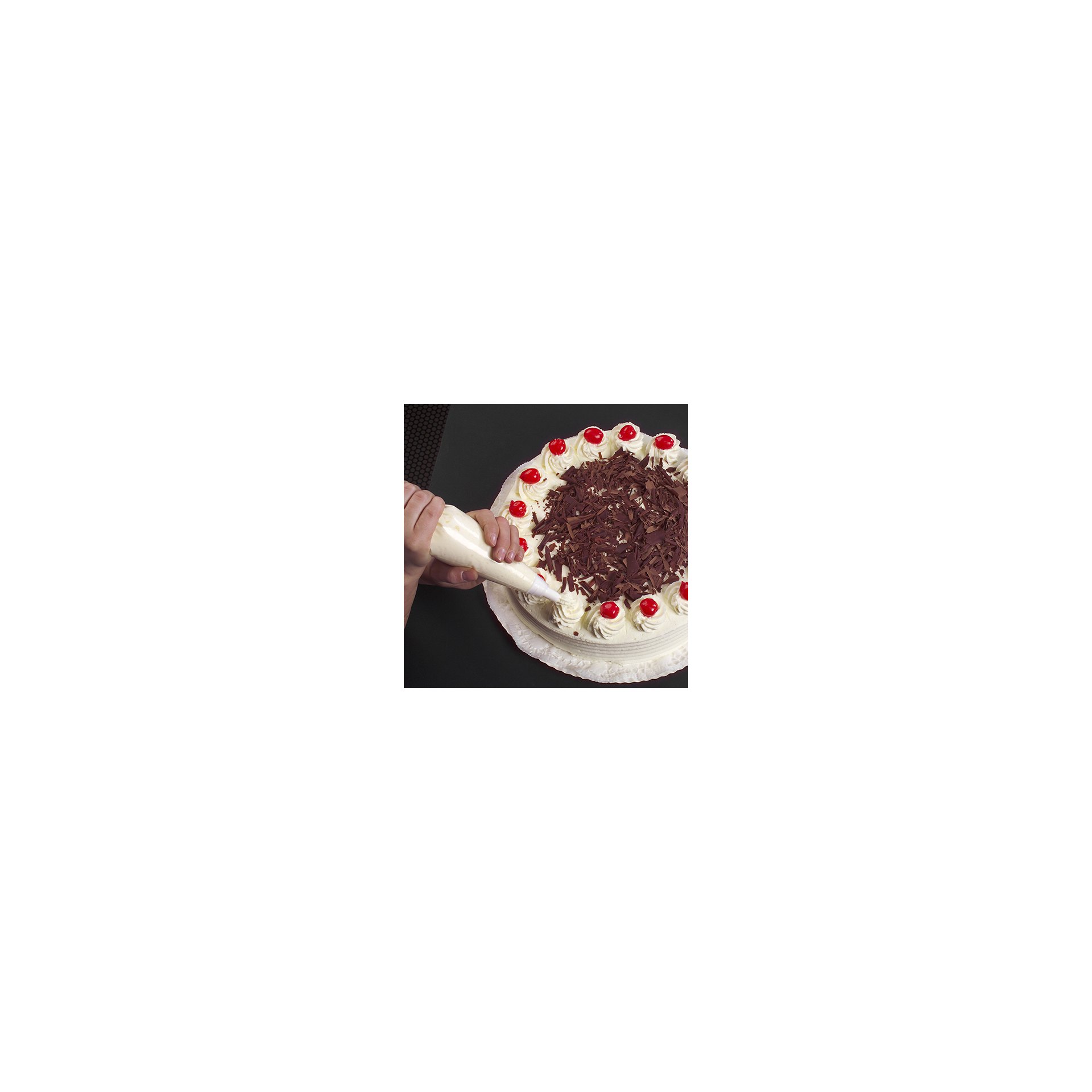 Spritzbeutel 2,6 l 54 cm x 26,5 cm transparent