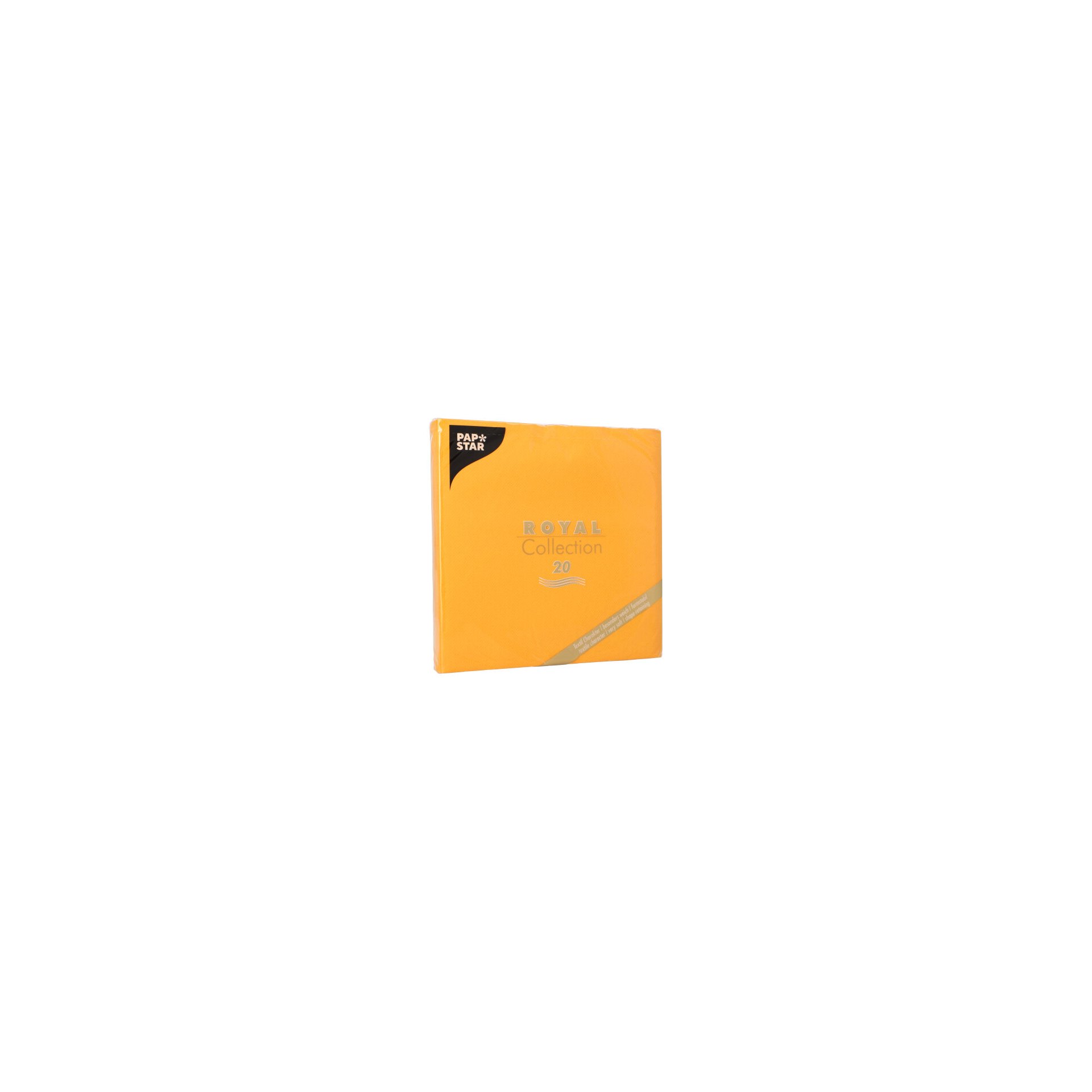 Servietten "ROYAL Collection" 1/4-Falz 40 cm x 40 cm orange Servietten "ROYAL Collection" 1/4-Falz 40 cm x 40 cm orange