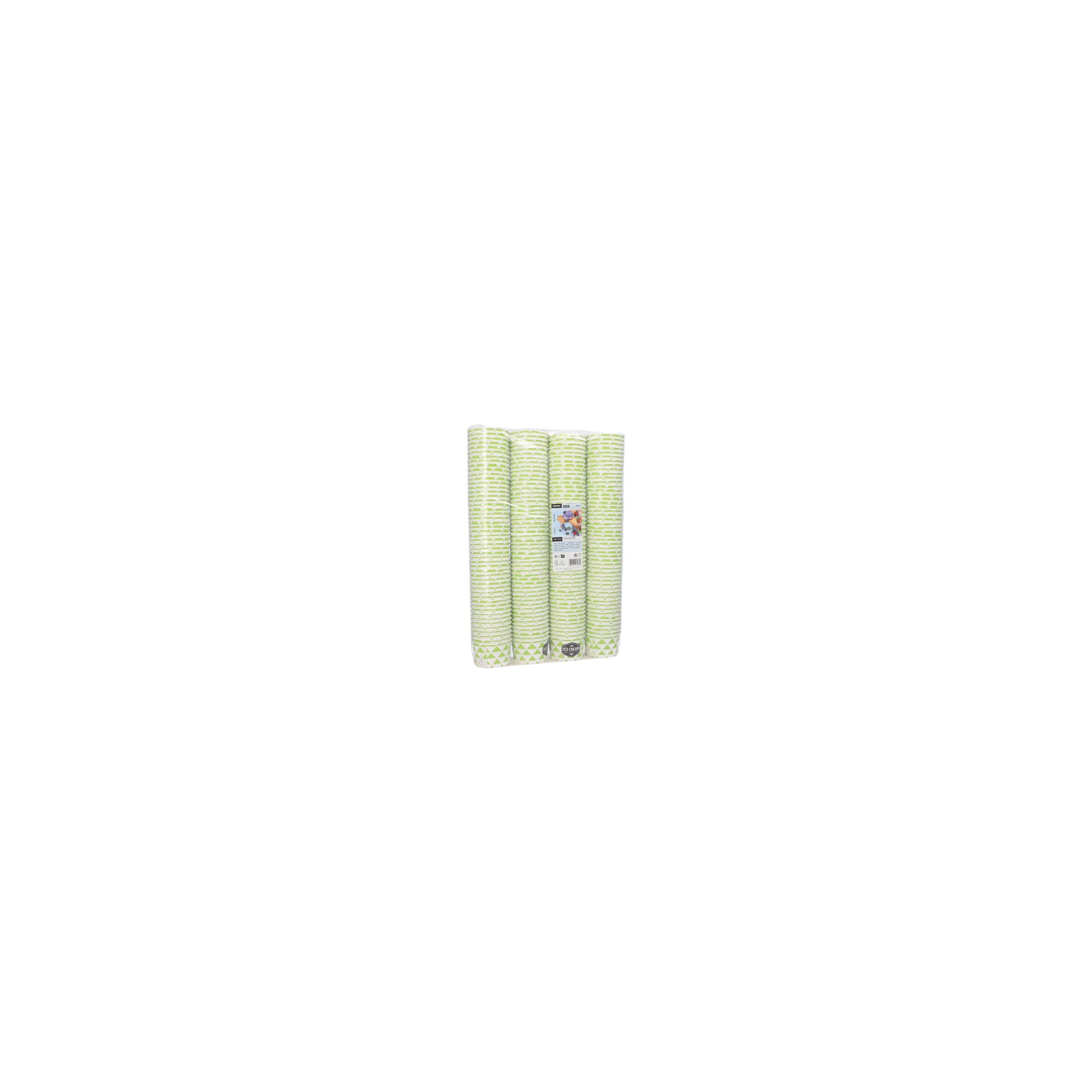 Eisbecher, Pappe rund 125 ml Ø 8 cm · 4,8 cm "Früchte" Eisbecher, Pappe rund 125 ml Ø 8 cm · 4,8 cm "Früchte"