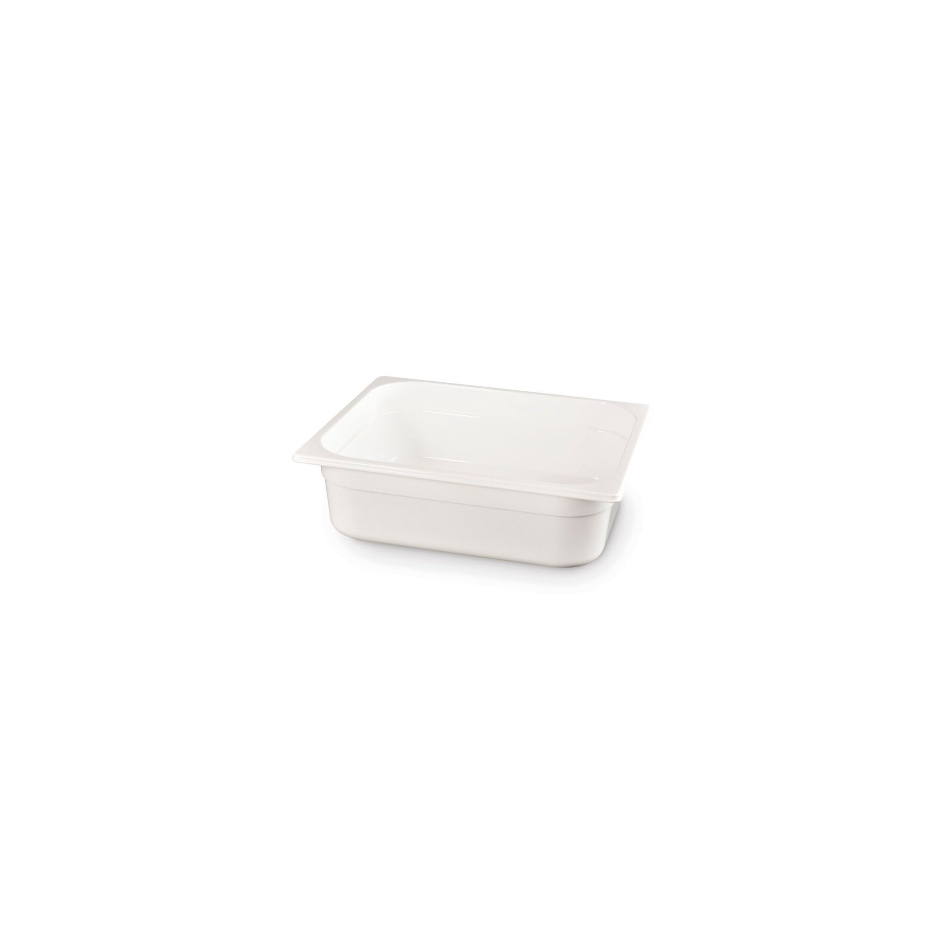 Gastronorm-Behälter 1/2, GN 1/2, 4L, Weiß, 325x265x(H)65mm