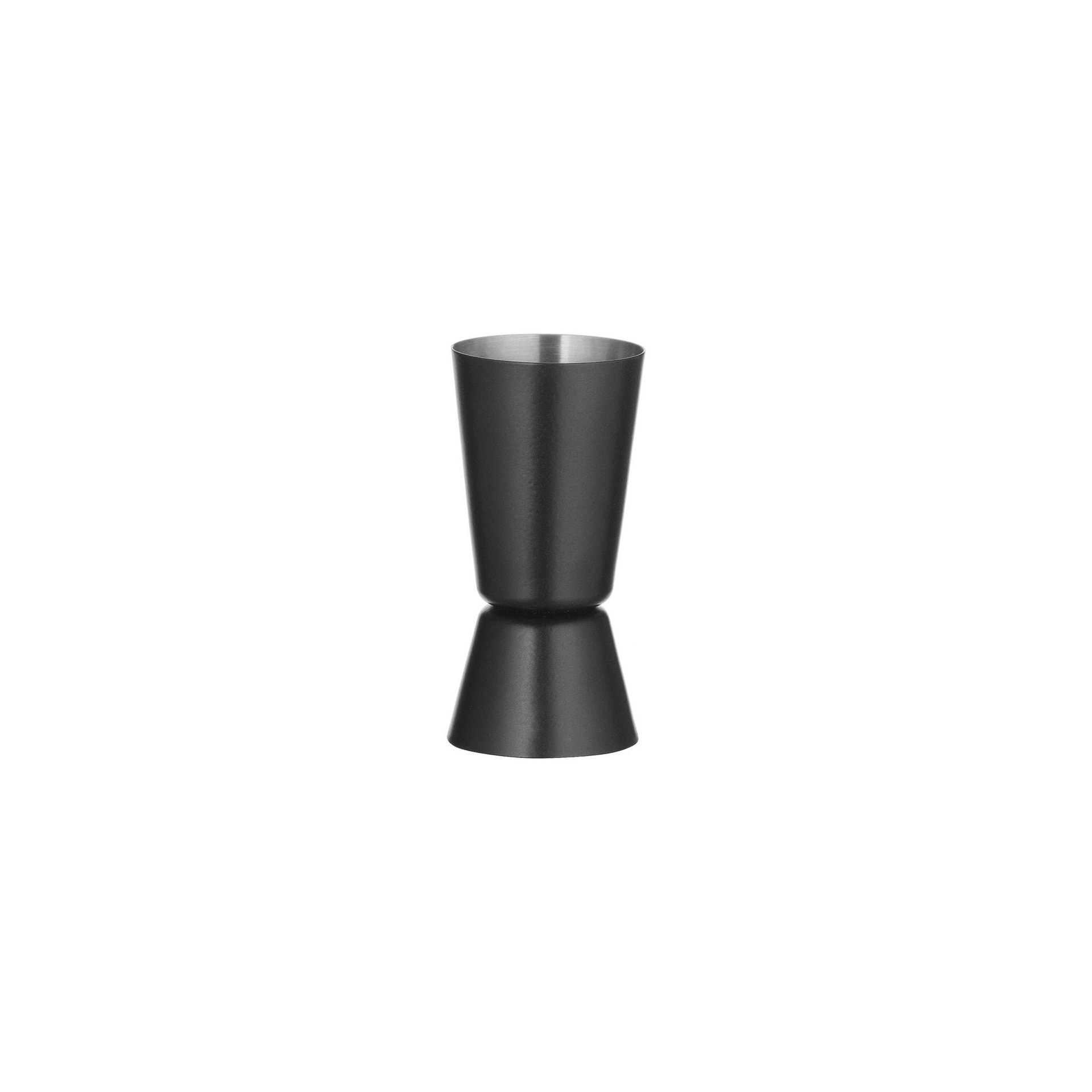 Barmaß 25/35 ml, BarUp, Schwarz, ⌀40x(H)75mm