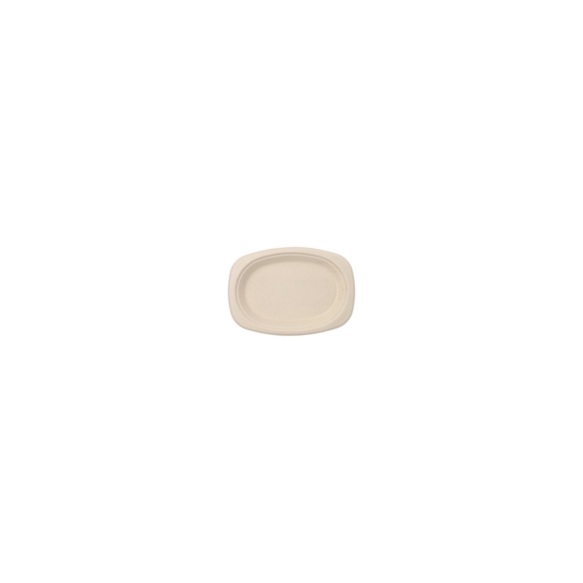 Teller, Zuckerrohr "pure" oval 23 cm x 16 cm x 2 cm natur Teller, Zuckerrohr "pure" oval 23 cm x 16 cm x 2 cm natur
