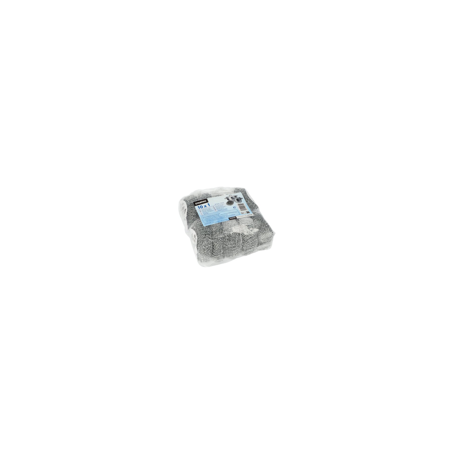 Topfreiniger, Draht rund Ø 10 cm · 3 cm , kratzend Topfreiniger, Draht rund Ø 10 cm · 3 cm , kratzend