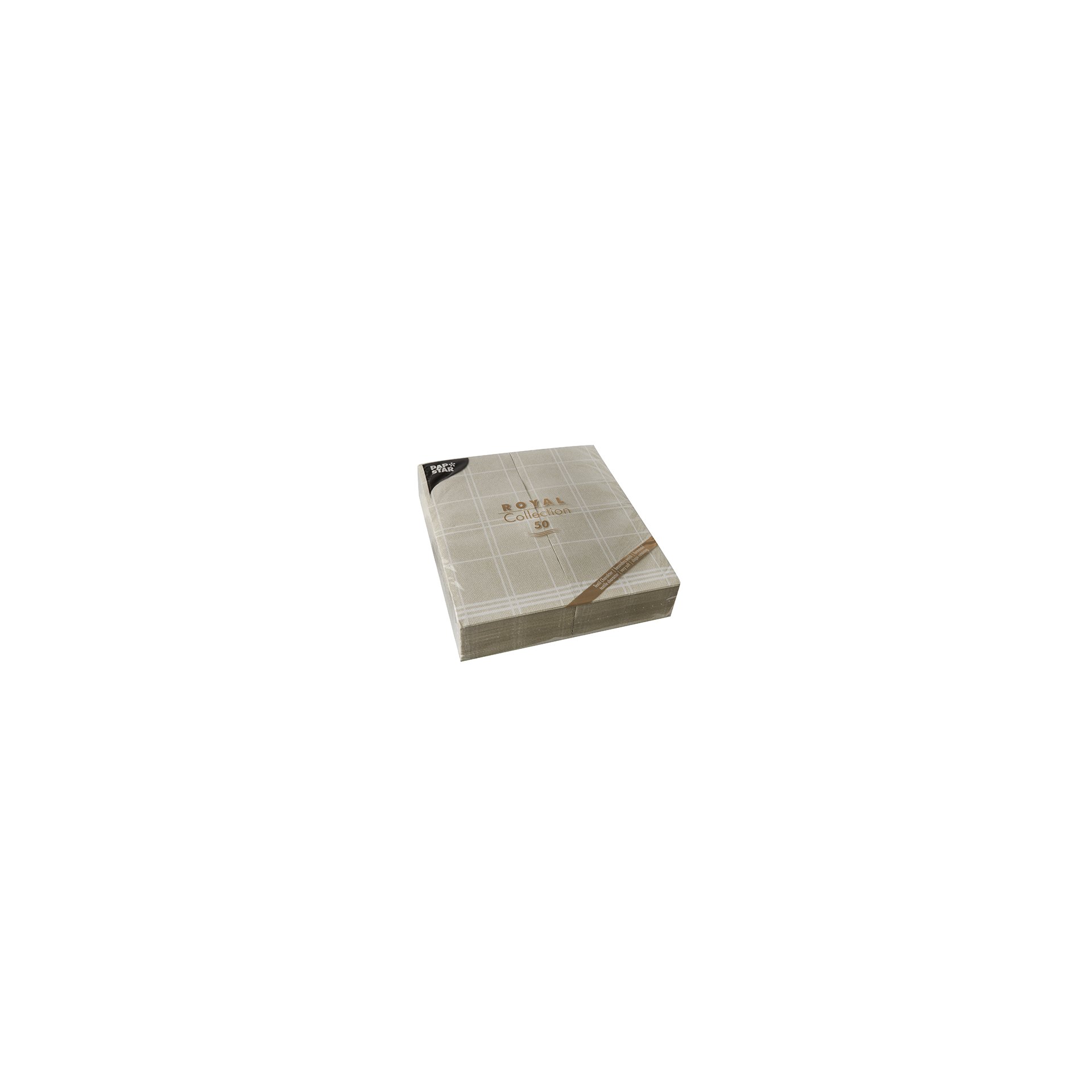 Servietten "ROYAL Collection" 1/6-Falz 48 cm x 33 cm sand "Kitchen Craft" Servietten "ROYAL Collection" 1/6-Falz 48 cm x 33 cm sand "Kitchen Craft"