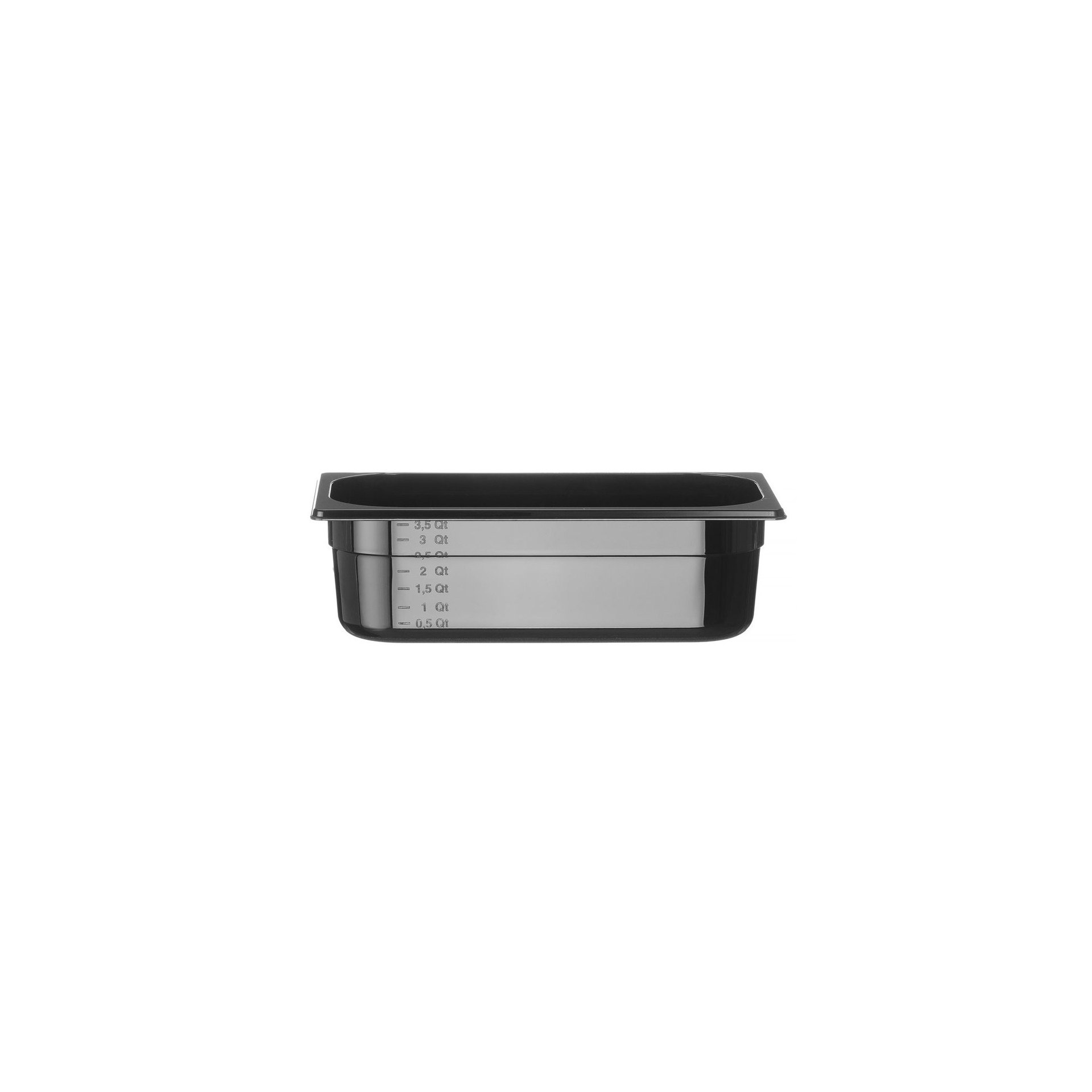 Gastronorm-Behälter 1/3, Profi Line, GN 1/3, 4L, Schwarz, 325x176x(H)100mm Gastronorm-Behälter 1/3, Profi Line, GN 1/3, 4L, Schwarz, 325x176x(H)100mm