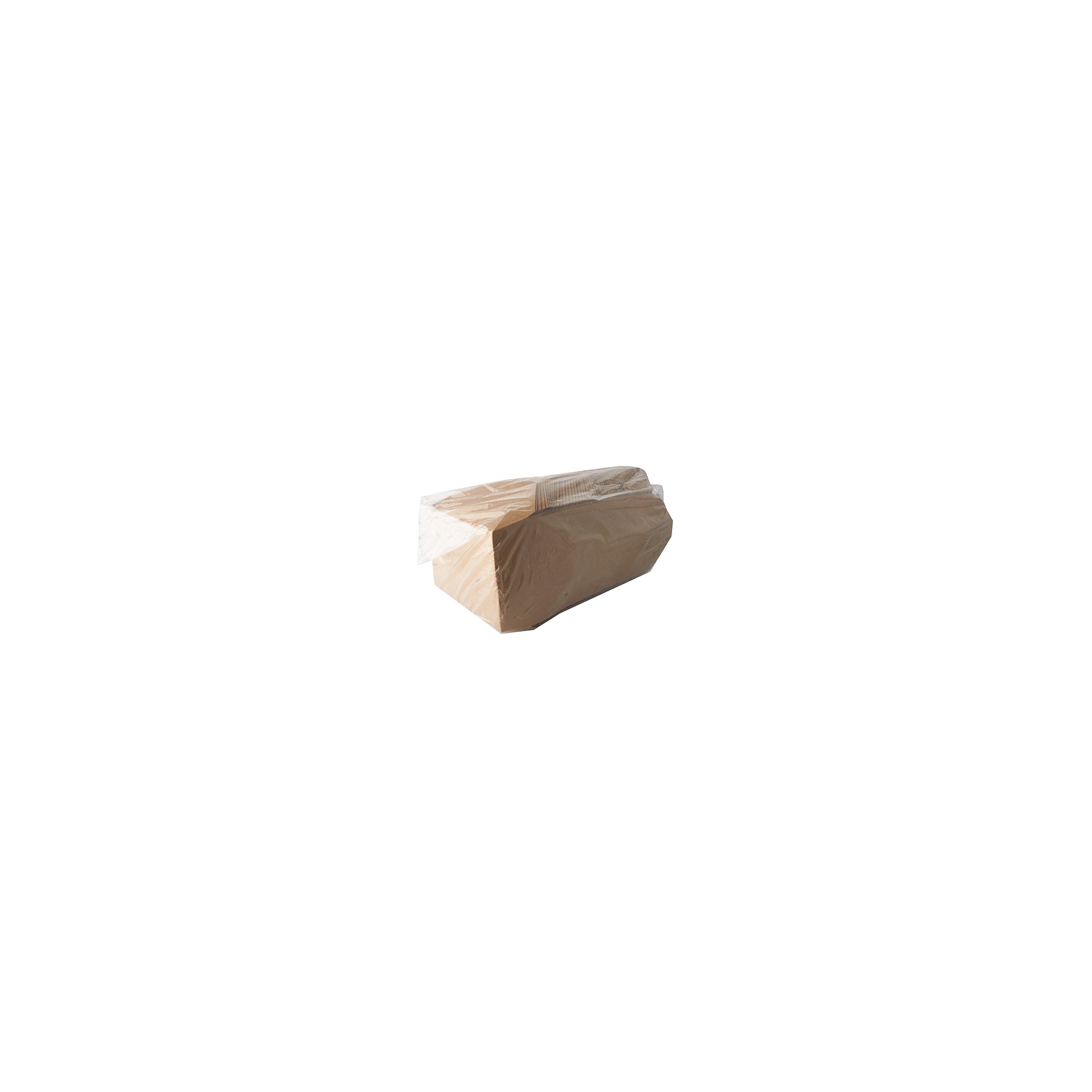 Lunchboxen, Pappe "pure" 1500 ml 4,8 cm x 14 cm x 19,5 cm braun