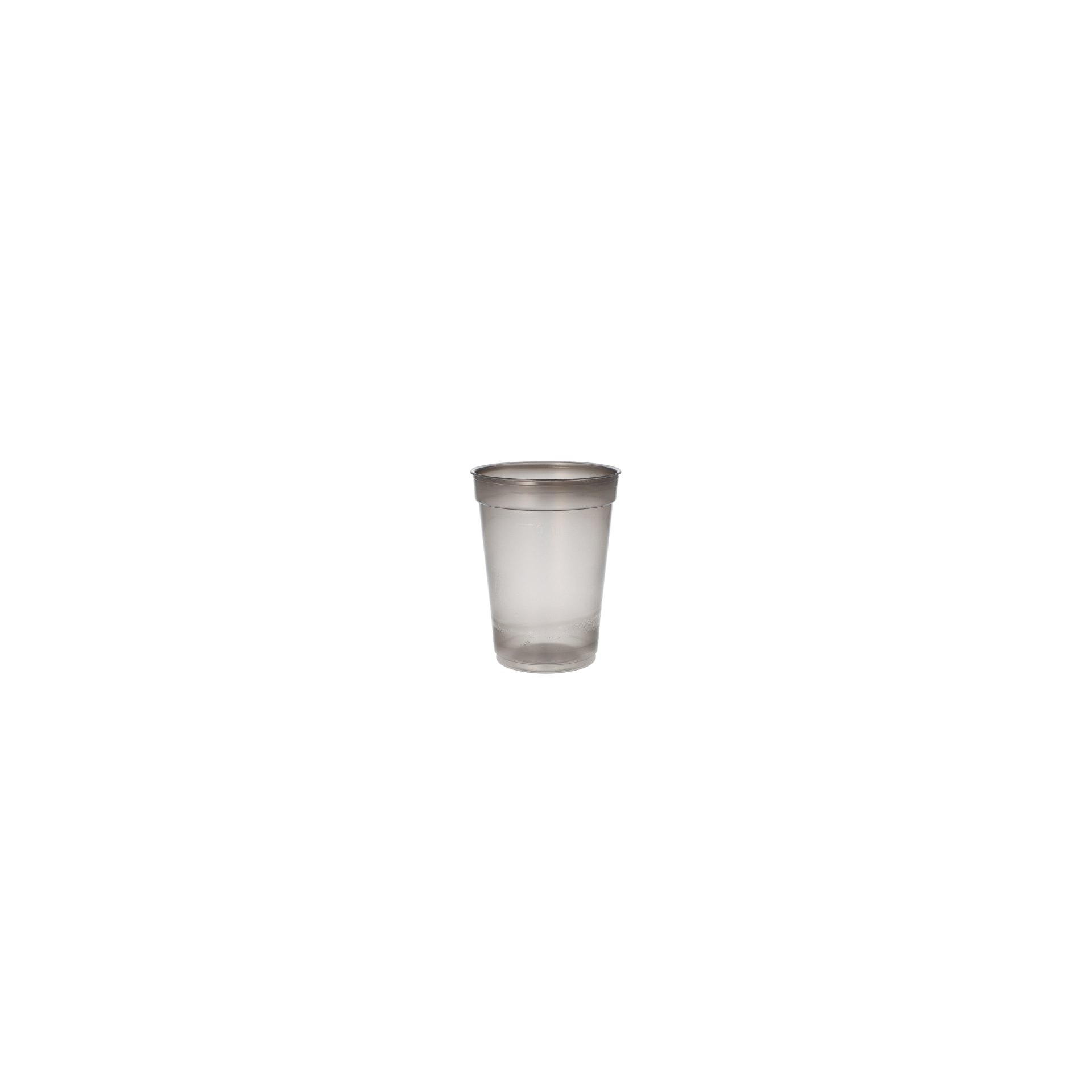 Mehrweg-Trinkbecher PP 0,4 l Ø 9,5 cm · 12,1 cm grau
