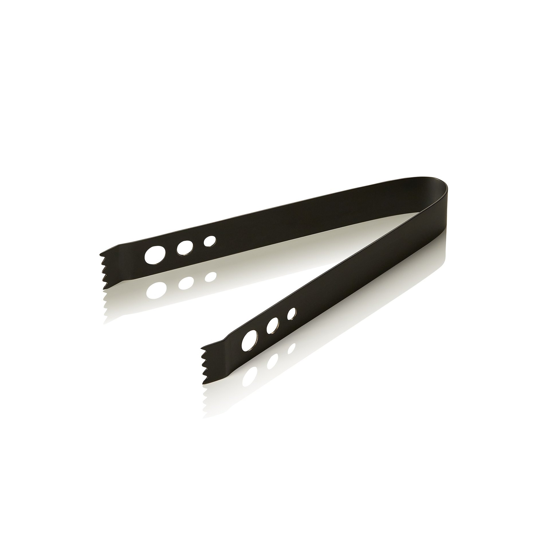 Eiszange, 17 cm, PVD schwarz, Chromnickelstahl Eiszange, 17 cm, PVD schwarz, Chromnickelstahl