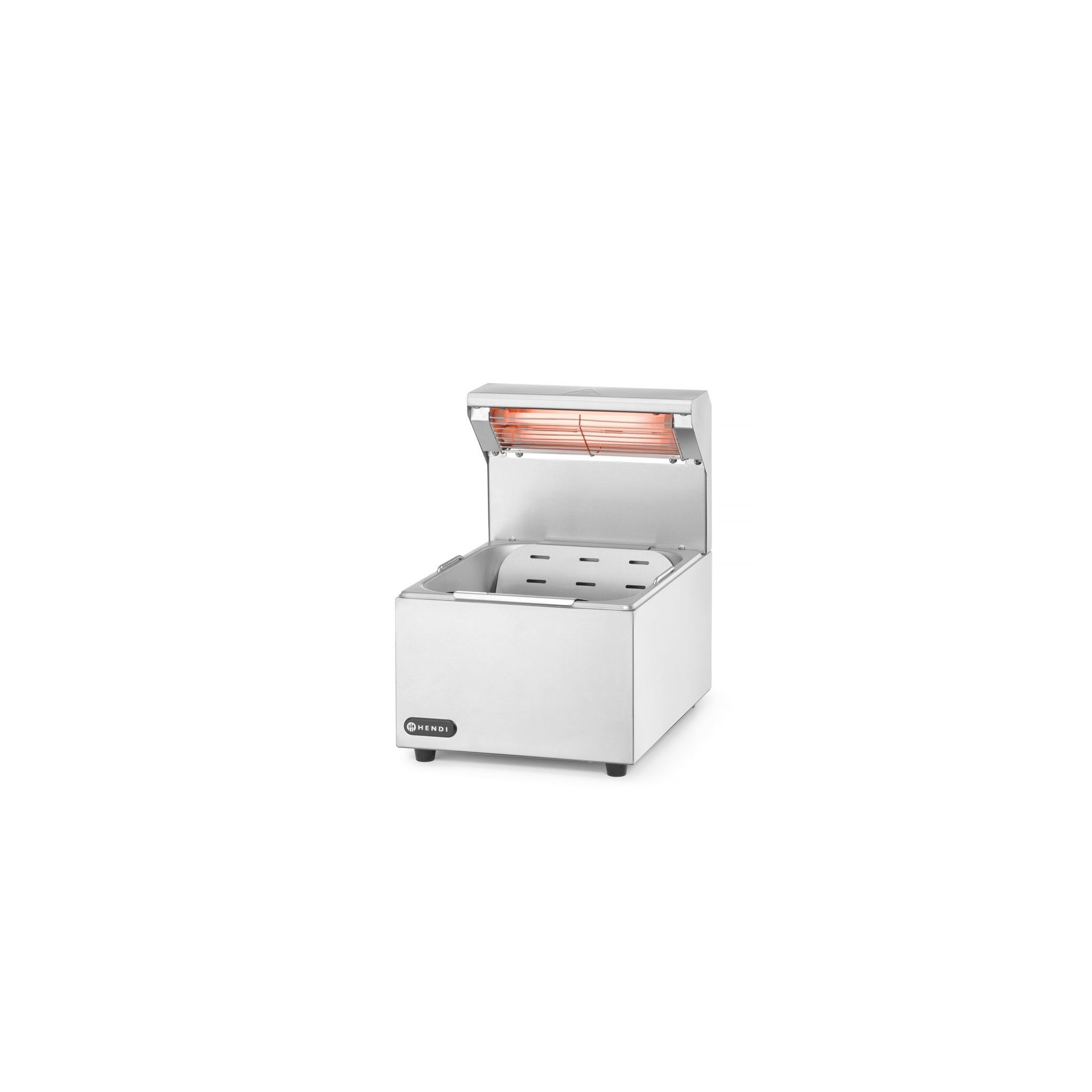 Pommes-frites-Wärmer, GN 1/2, 220-240V/400W, 357x267x(H)376mm Pommes-frites-Wärmer, GN 1/2, 220-240V/400W, 357x267x(H)376mm
