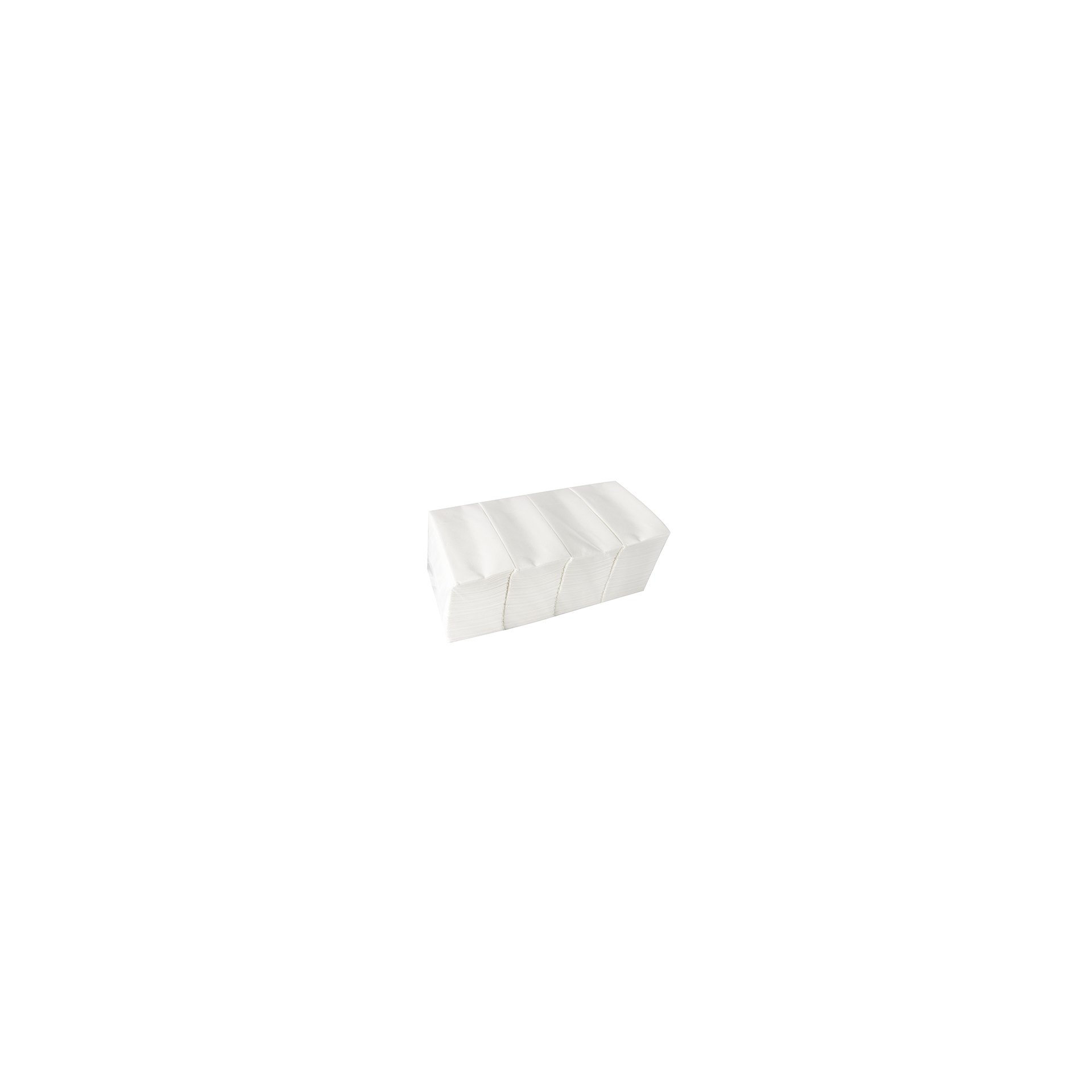 Bestecktaschen, Airlaid 40 cm x 33 cm weiss mit Besteckfalz