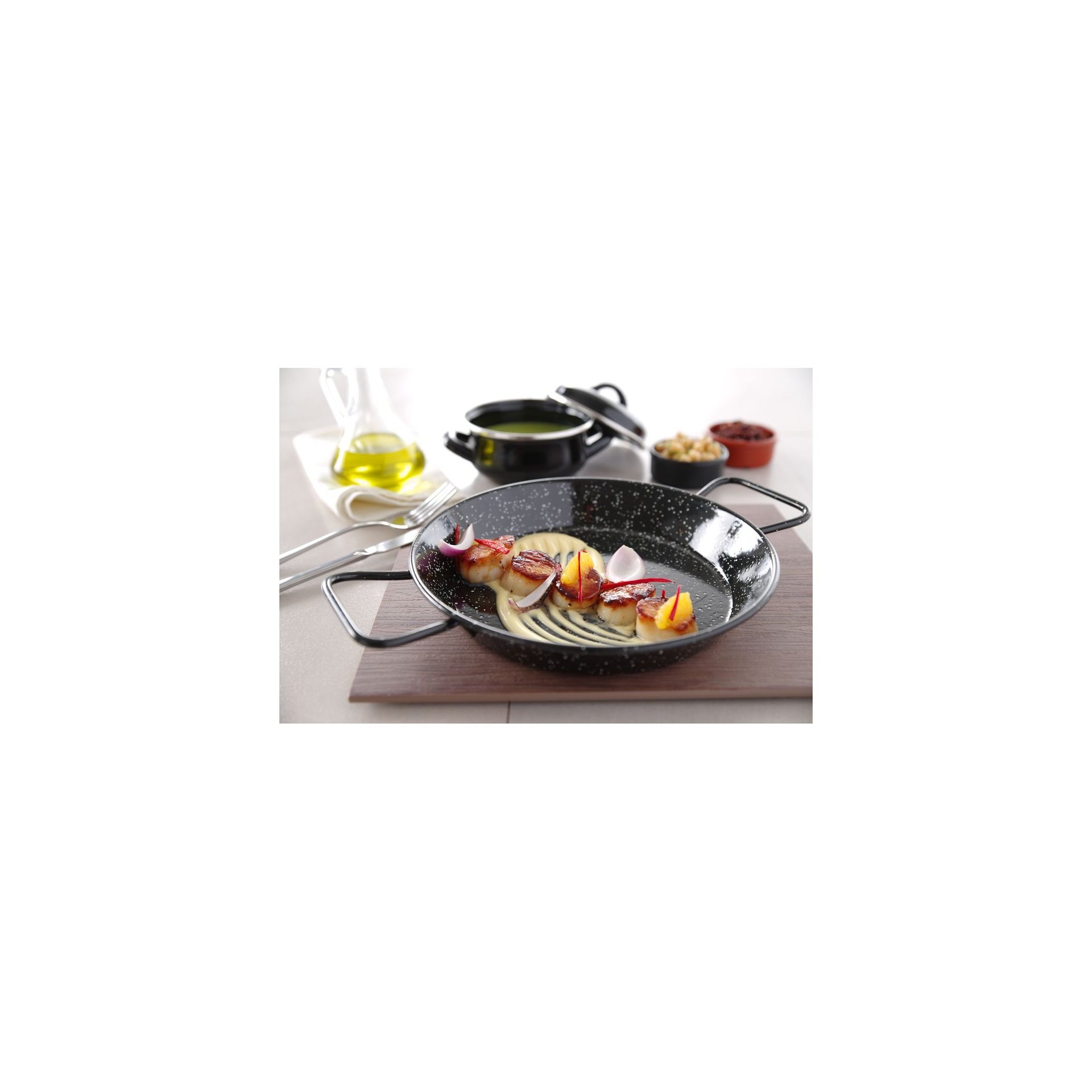 Paellapfanne emailliert, ⌀240x(H)40mm Paellapfanne emailliert, ⌀240x(H)40mm