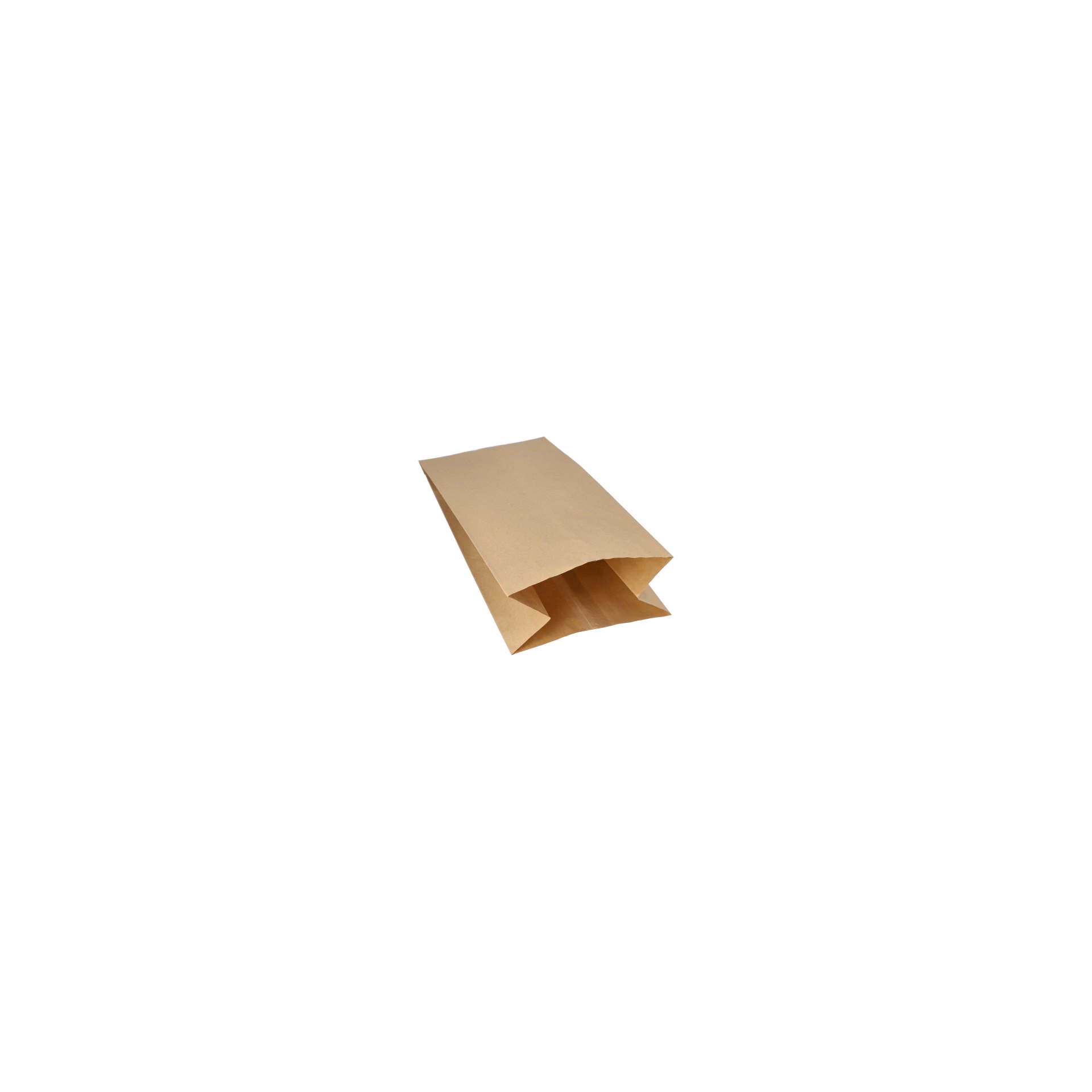 Warmhaltebeutel, Papier mit PE-Einlage 28 cm x 13 cm x 8 cm braun