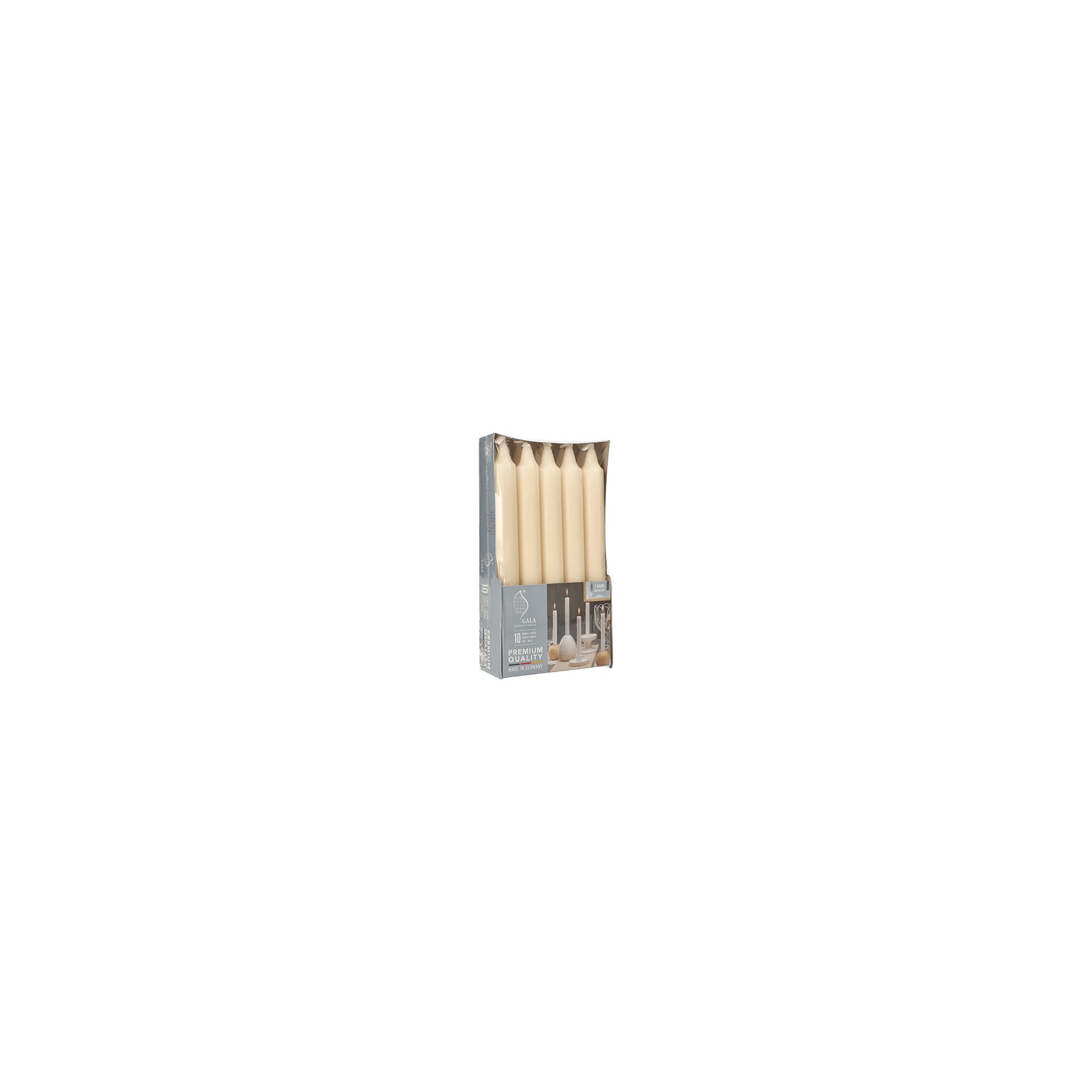 Tafelkerzen Ø 2,1 cm · 19,3 cm creme