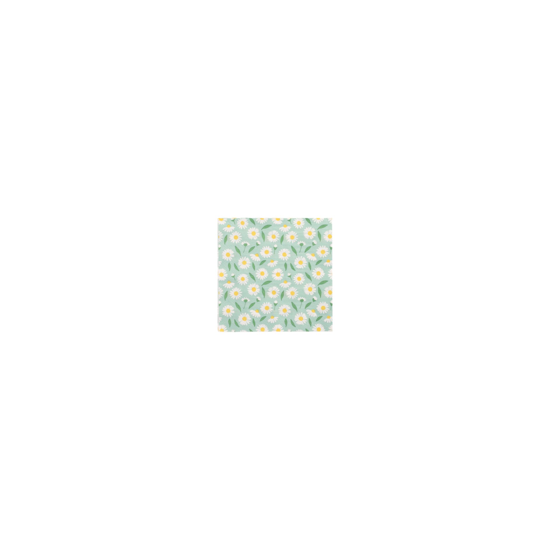 Servietten, 3-lagig 1/4-Falz 33 cm x 33 cm "Lots of Daisies"