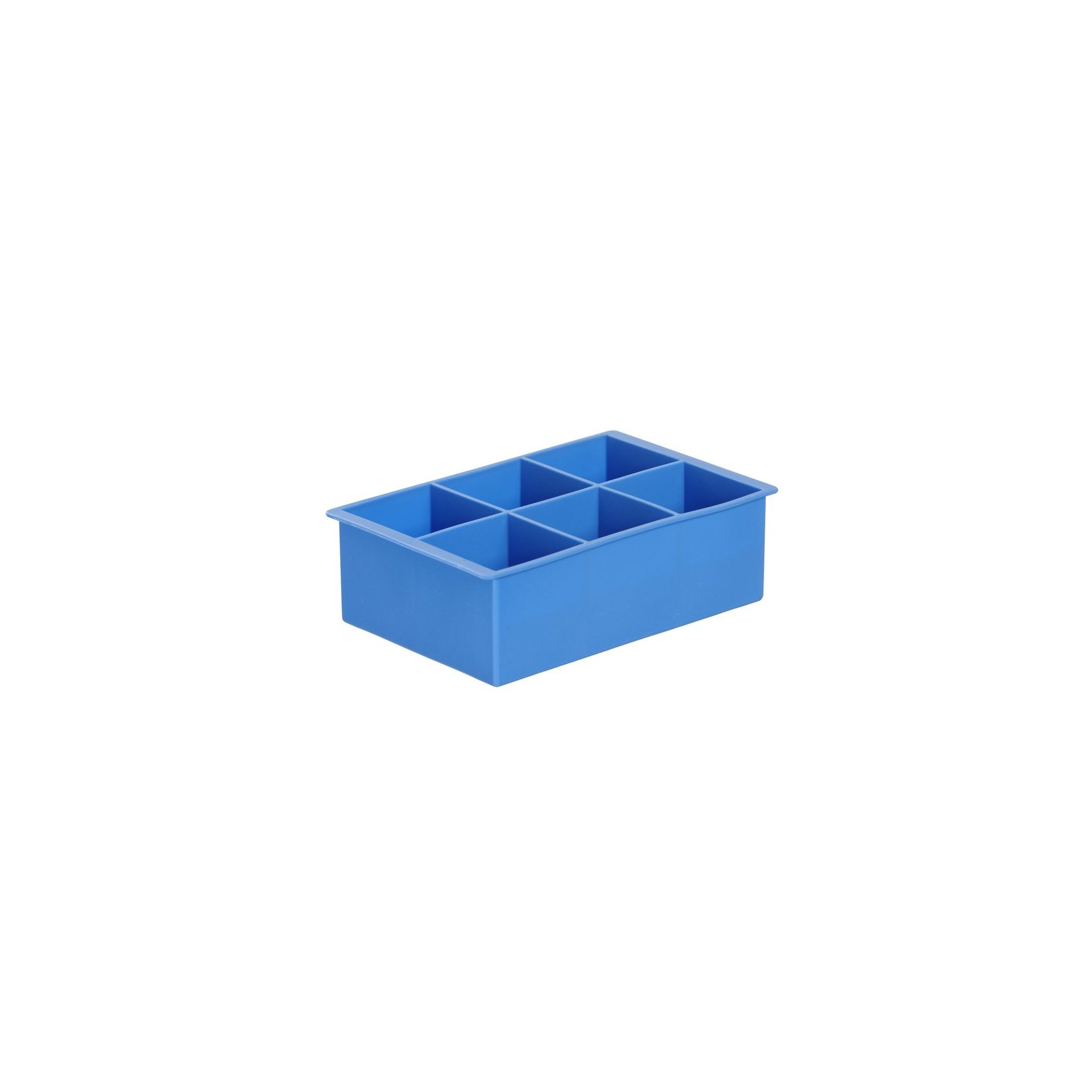 Eiswürfelform, XL-Würfel, BarUp, Blau, 170x110x(H)52mm Eiswürfelform, XL-Würfel, BarUp, Blau, 170x110x(H)52mm