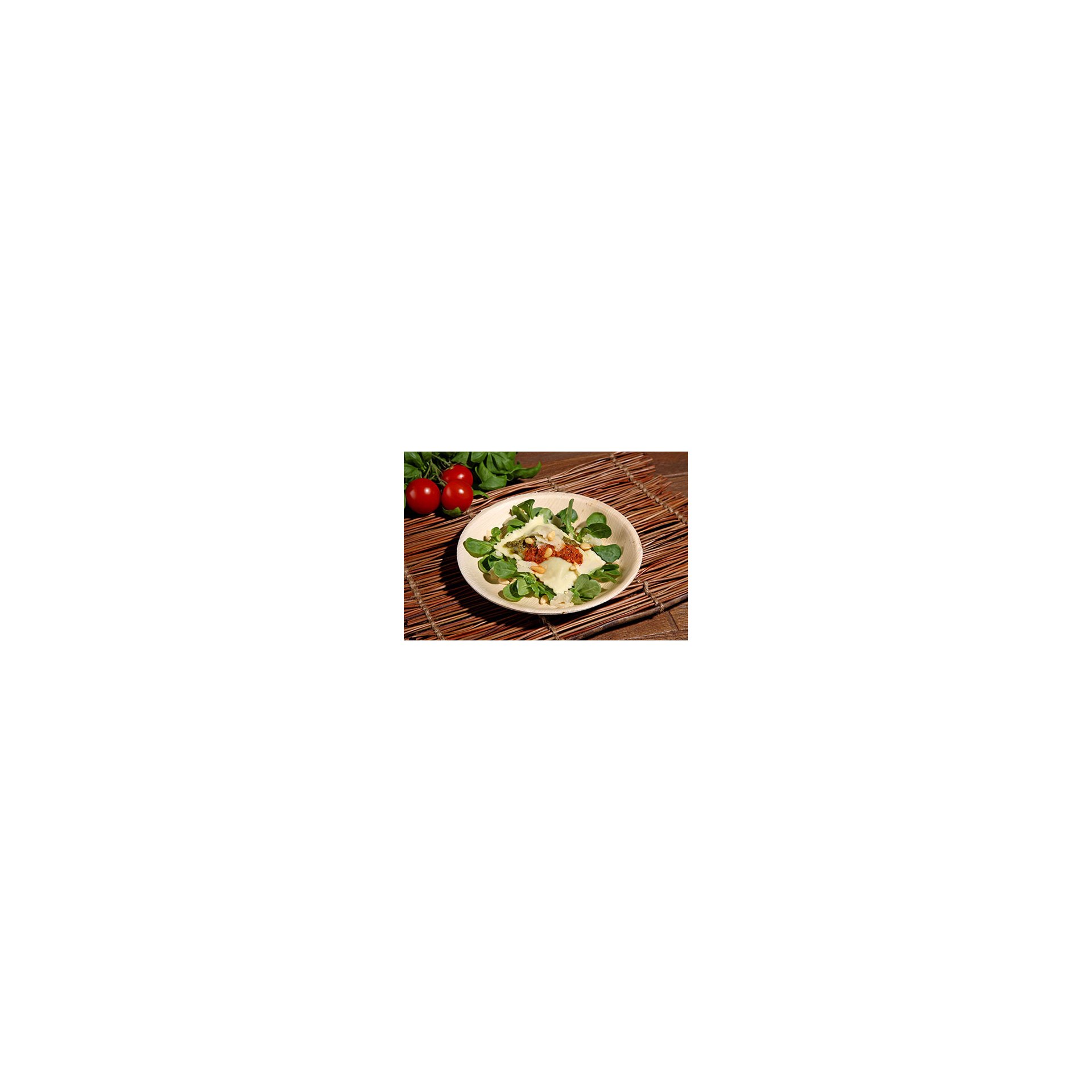 Schalen, Palmblatt "pure" rund 300 ml Ø 17,5 cm · 3,5 cm