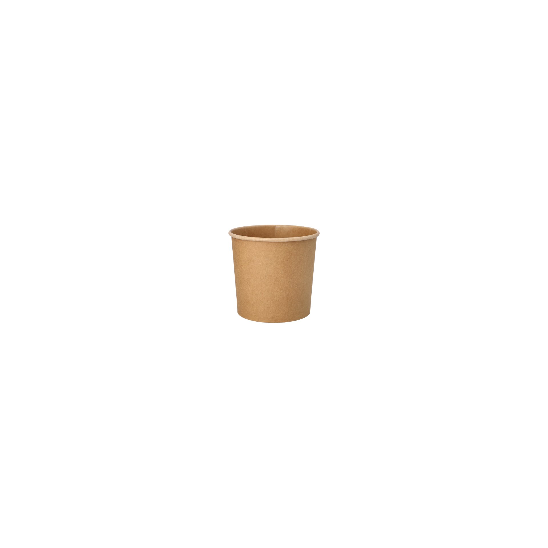 Suppenbecher, Pappe rund 760 ml Ø 11,5 cm · 11 cm braun