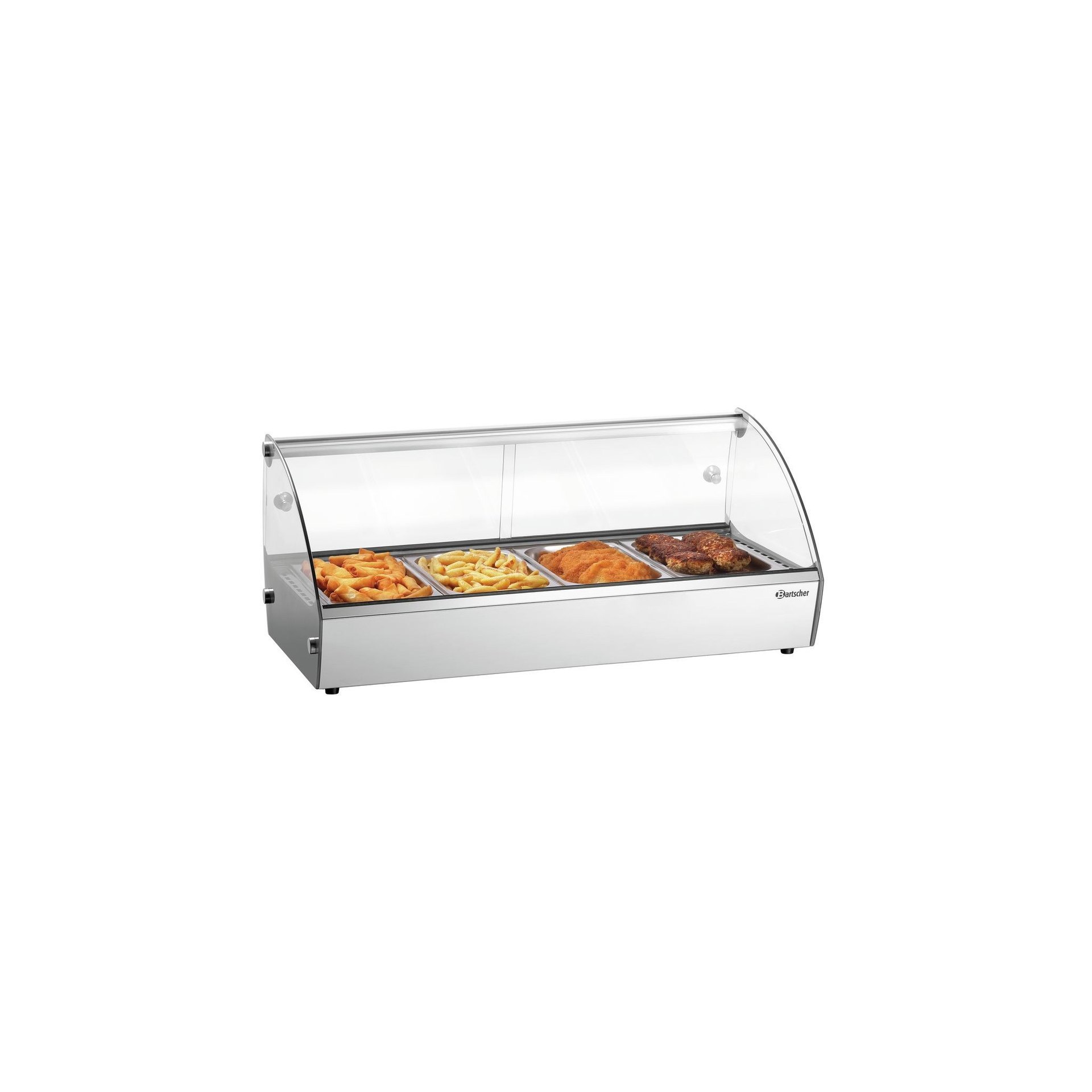 Heiße Aufsatzvitrine R4 4 x 1/3 GN Heiße Aufsatzvitrine R4 4 x 1/3 GN
