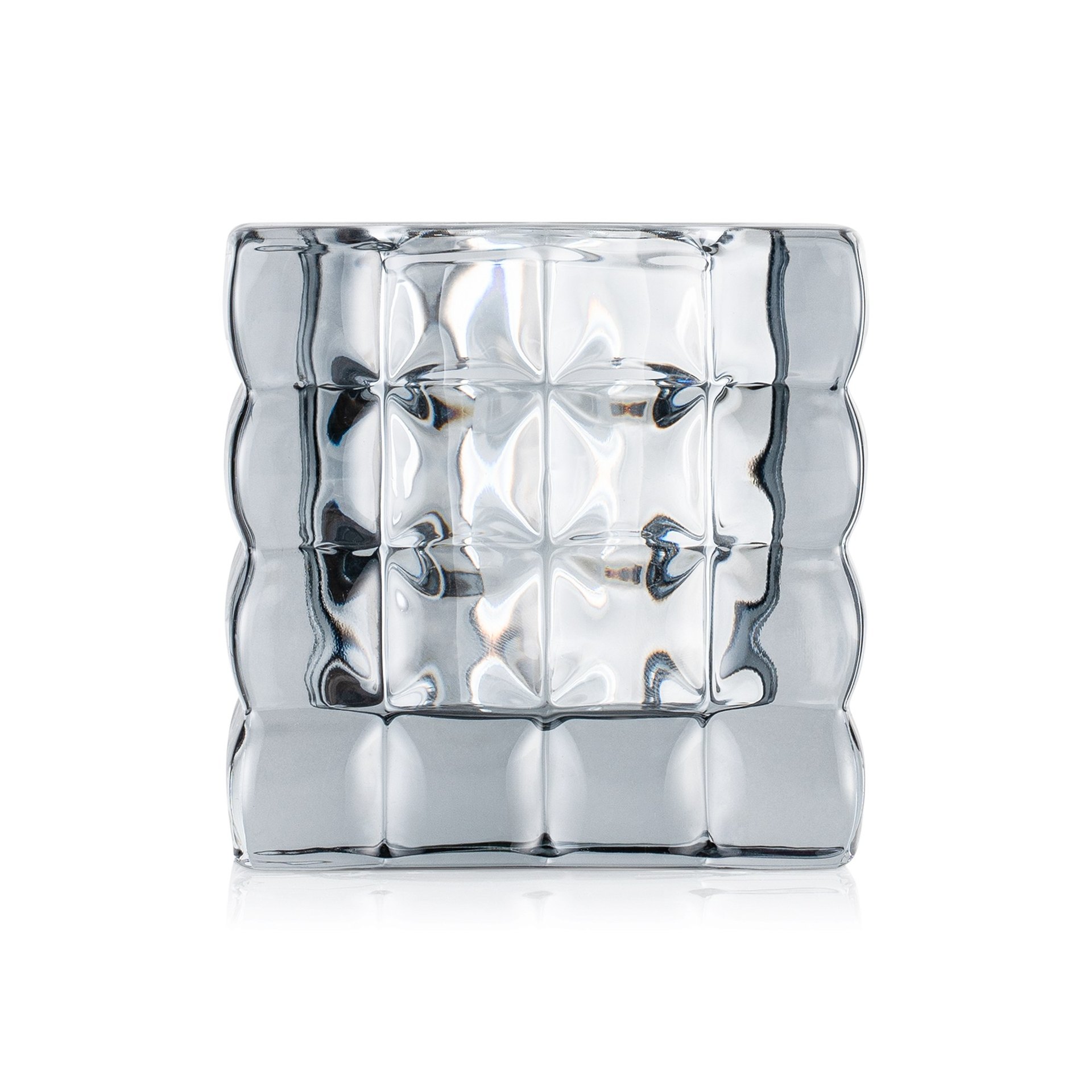 Cube Smoke Grey YUYU, 8 x 8 x 8 cm Cube Smoke Grey YUYU, 8 x 8 x 8 cm